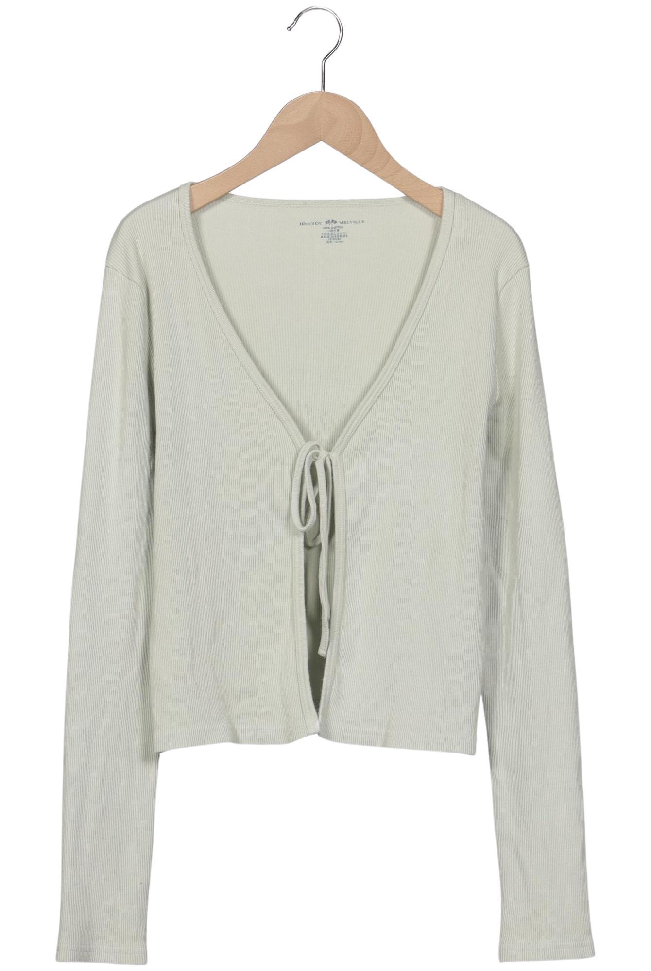 

Brandy Melville Damen Strickjacke, hellgrün, Gr. 36