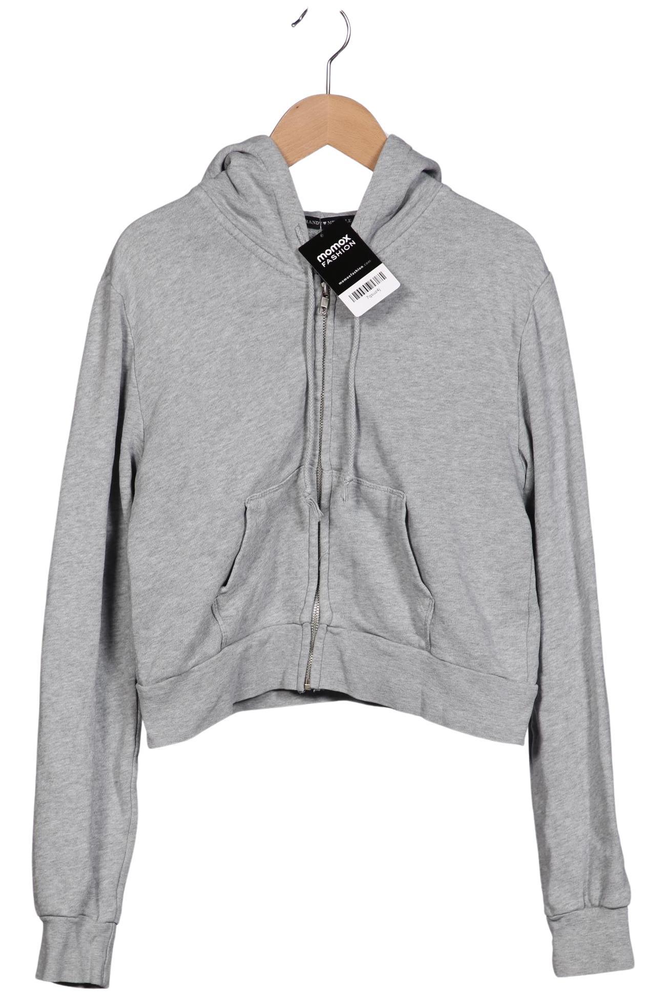 

Brandy Melville Damen Kapuzenpullover, grau, Gr. 34