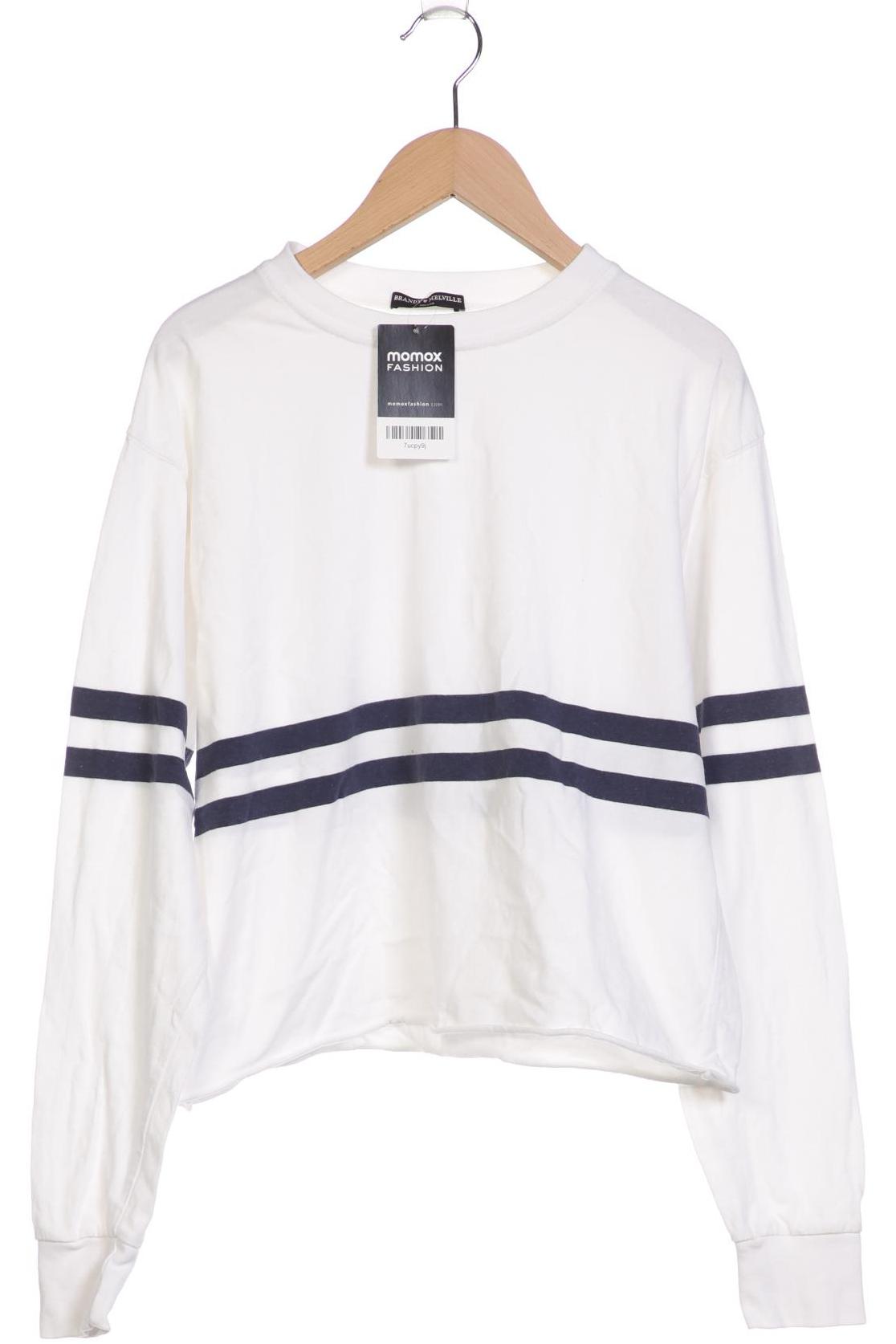 

Brandy Melville Damen Sweatshirt, weiß, Gr. uni