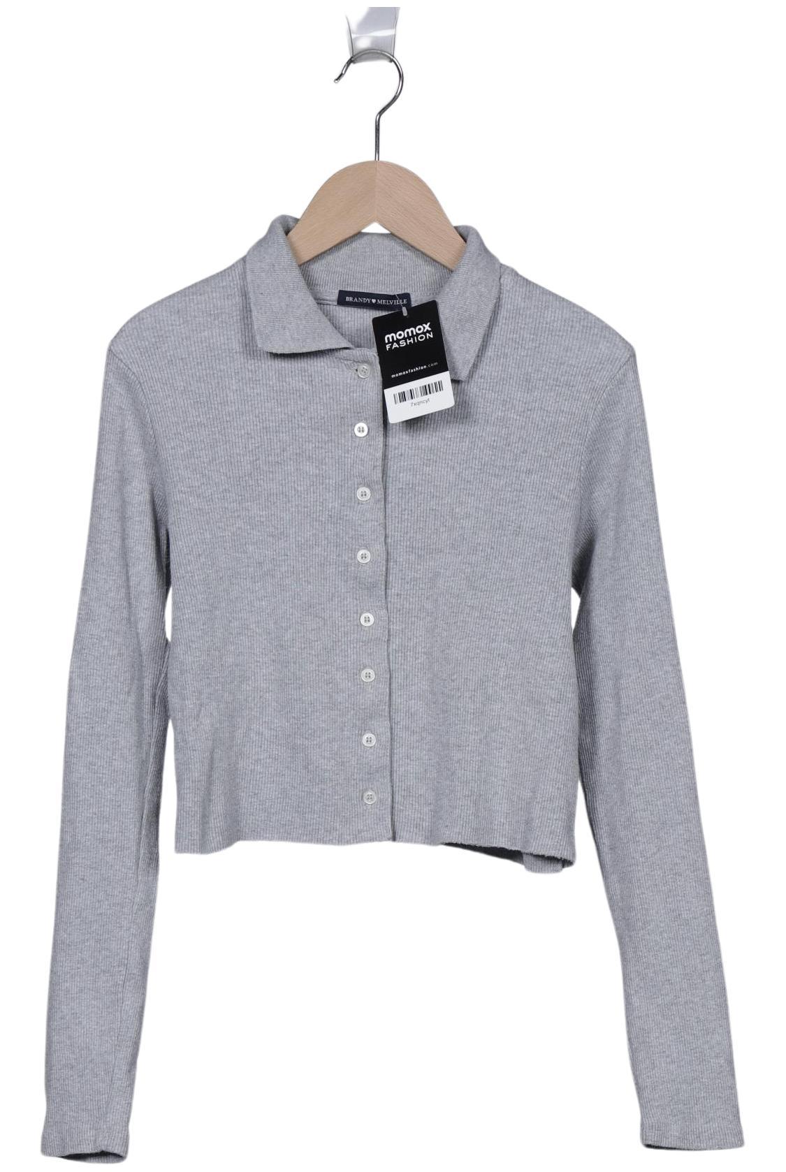 

Brandy Melville Damen Strickjacke, grau, Gr. 36