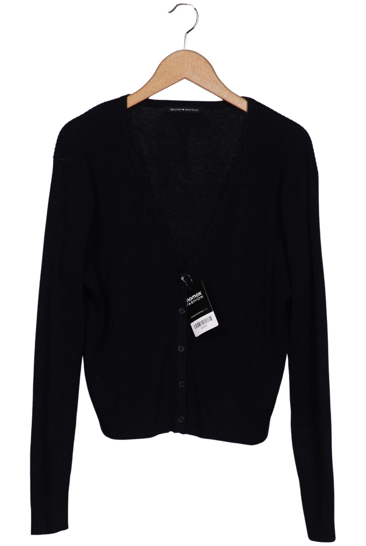 

Brandy Melville Damen Strickjacke, marineblau, Gr. 44