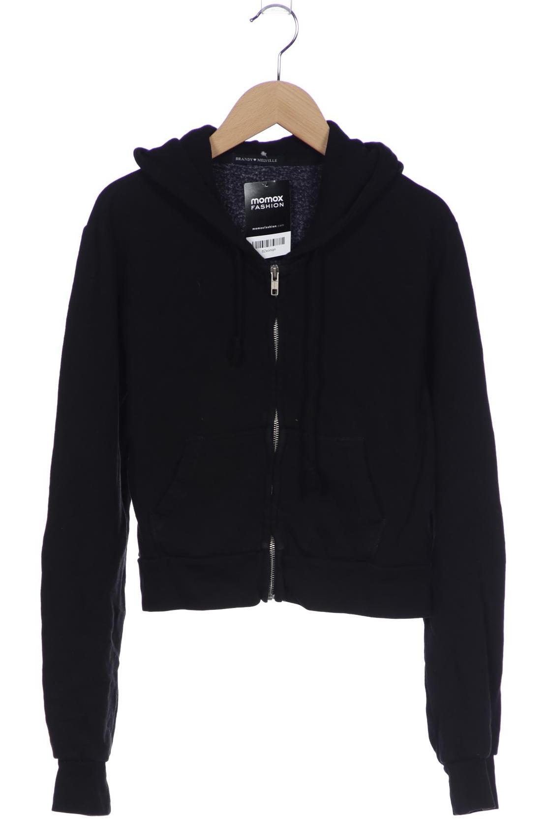 

Brandy Melville Damen Kapuzenpullover, schwarz, Gr. 36