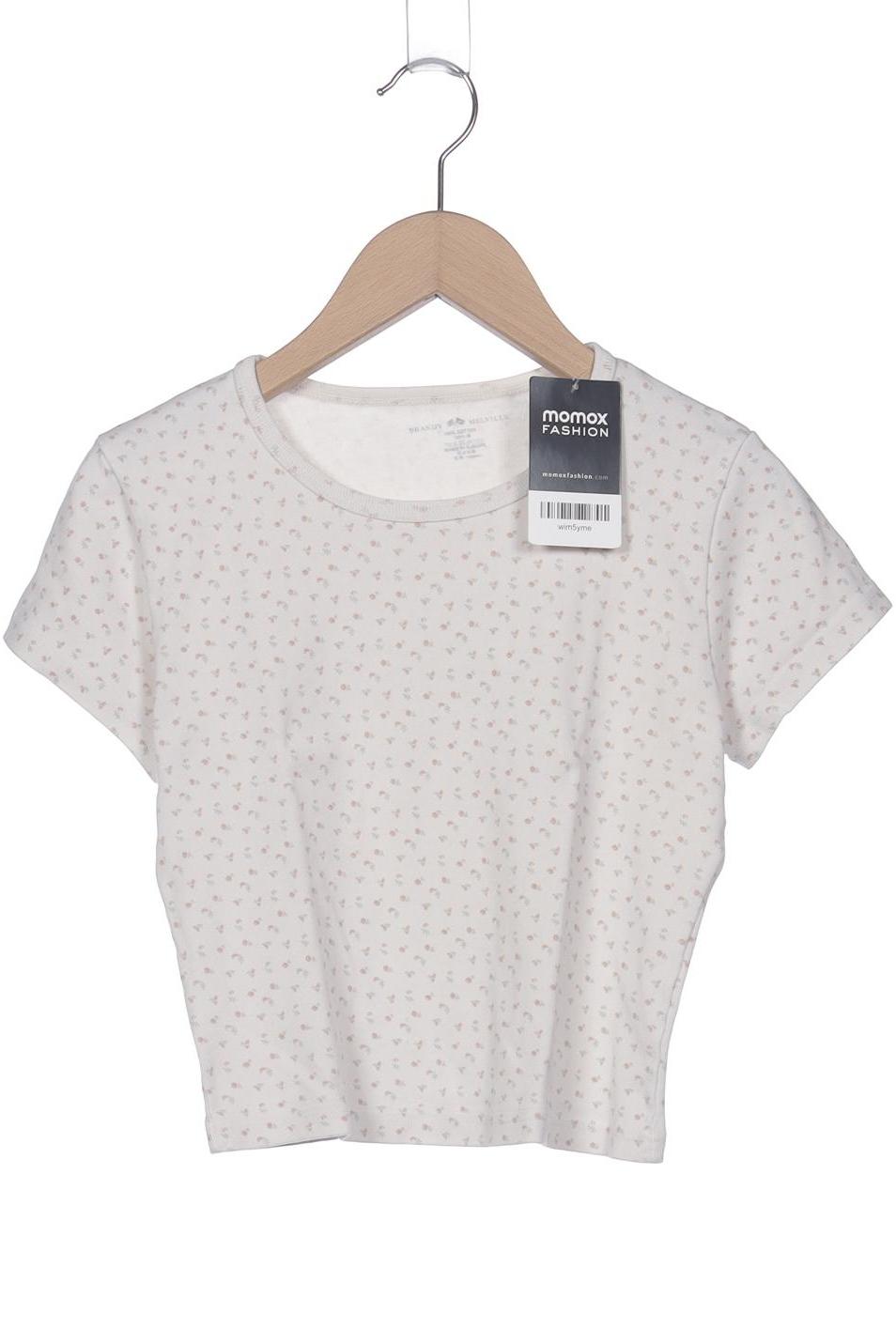 

Brandy Melville Damen T-Shirt, cremeweiß, Gr. 34