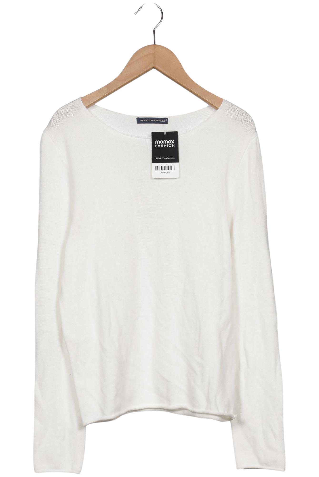 

Brandy Melville Damen Pullover, weiß, Gr. 36