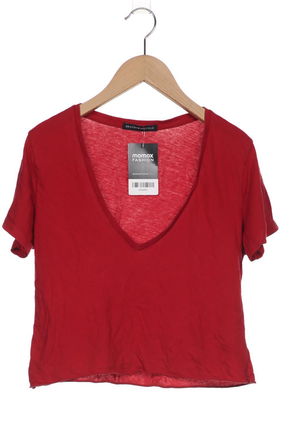 

Brandy Melville Damen T-Shirt, rot, Gr. 36