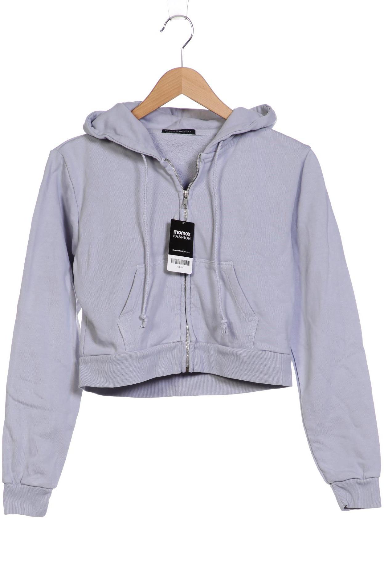 

Brandy Melville Damen Kapuzenpullover, hellblau, Gr. 36