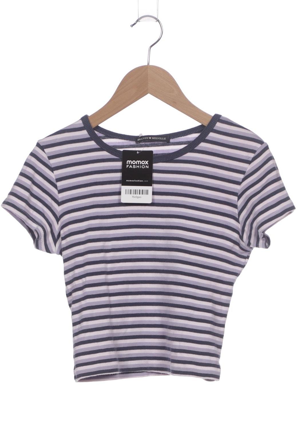 

Brandy Melville Damen T-Shirt, flieder, Gr. 30
