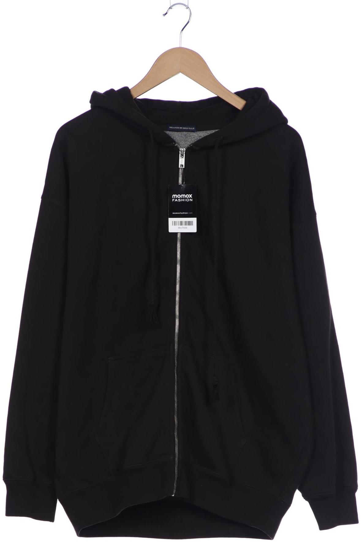

Brandy Melville Damen Kapuzenpullover, schwarz, Gr. 46
