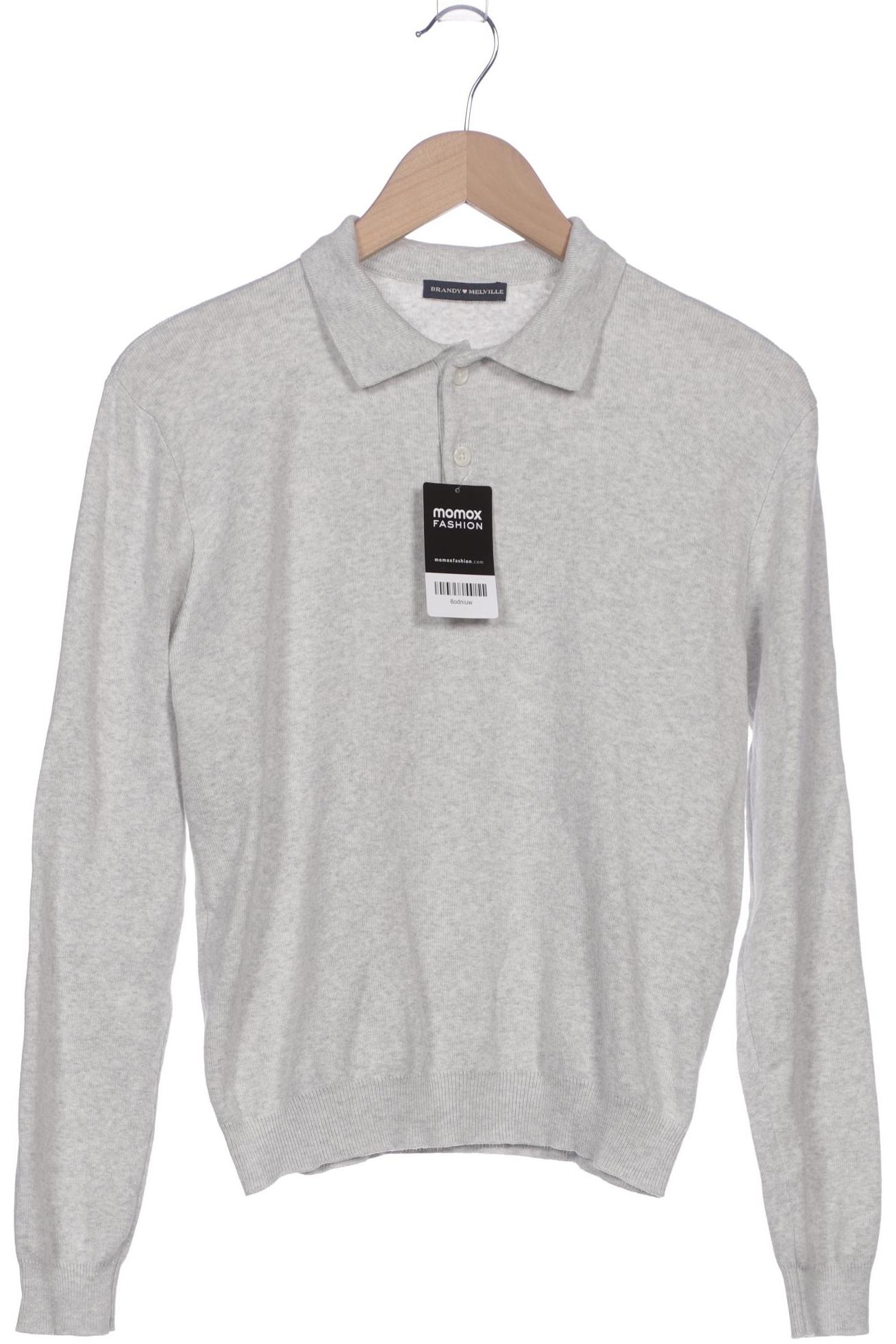 

Brandy Melville Damen Poloshirt, grau, Gr. 38