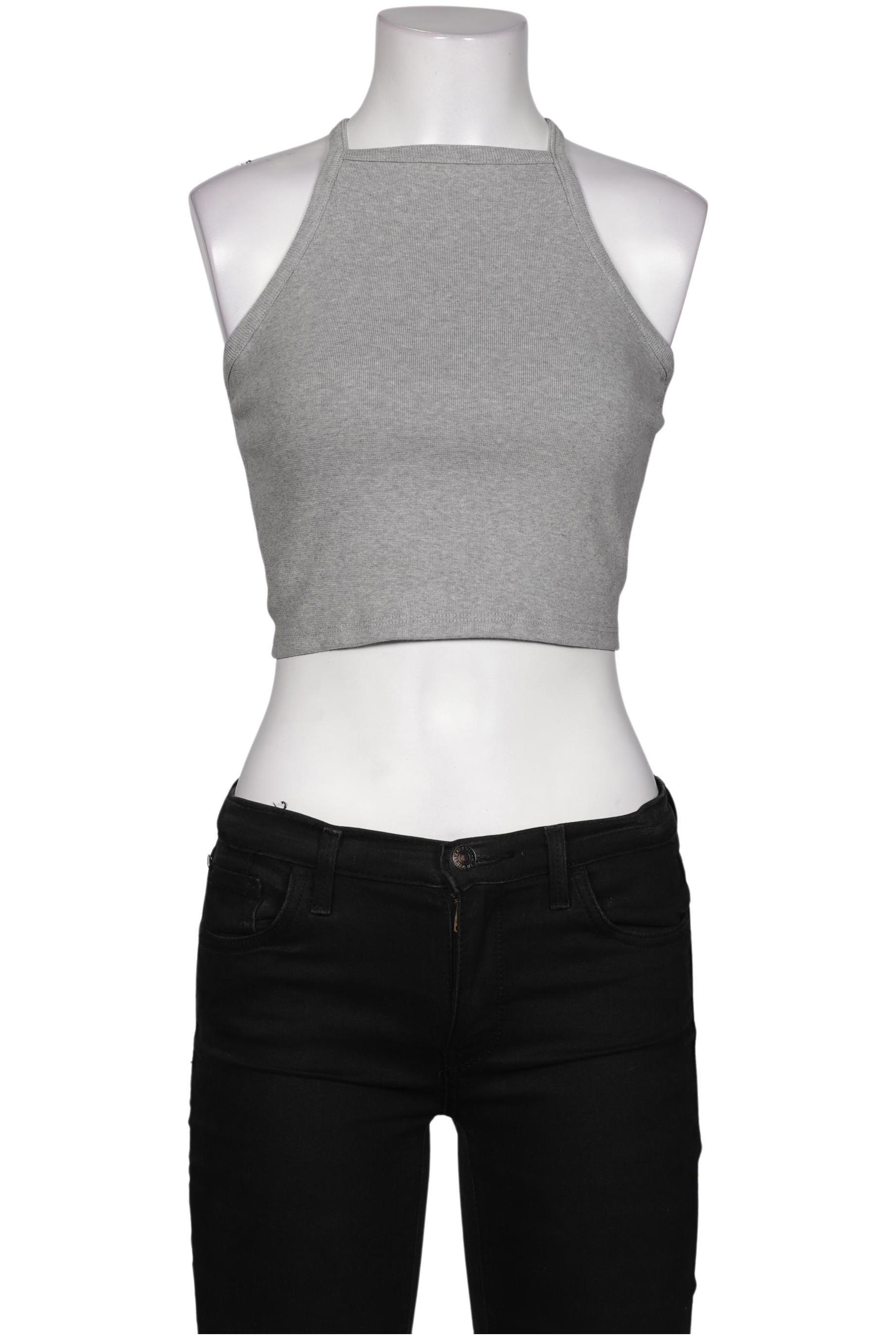

Brandy Melville Damen Top, grau, Gr. 36