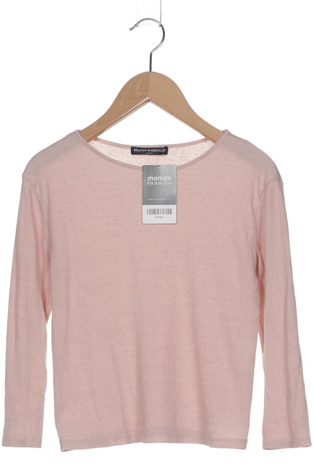 

Brandy Melville Damen Langarmshirt, pink, Gr. 32