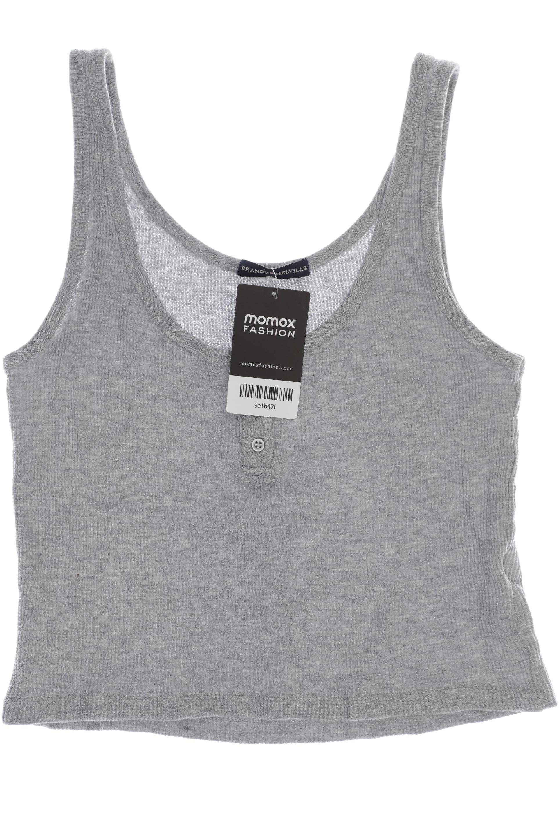 

Brandy Melville Damen Top, grau, Gr. 36