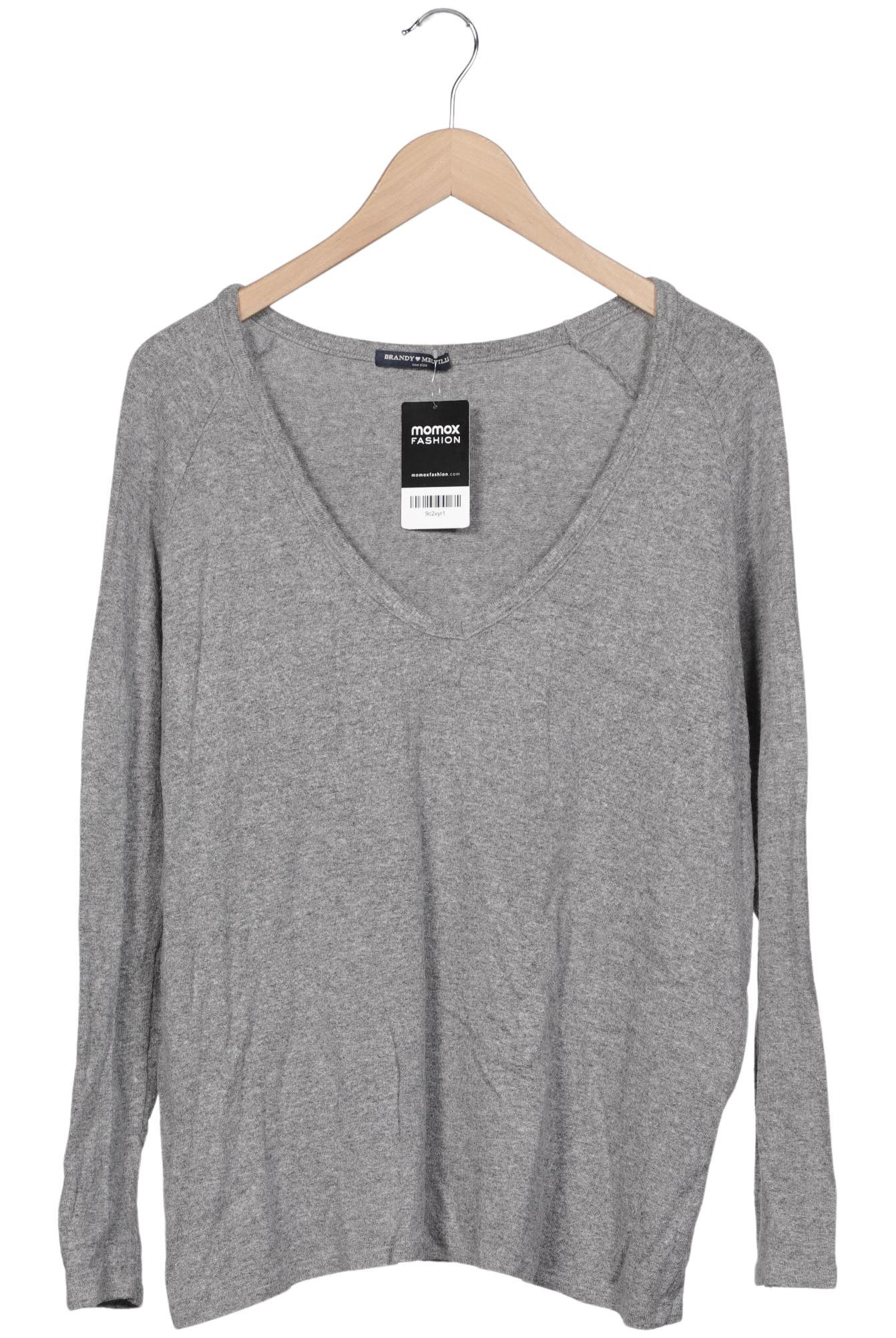 

Brandy Melville Damen Pullover, grau, Gr. uni