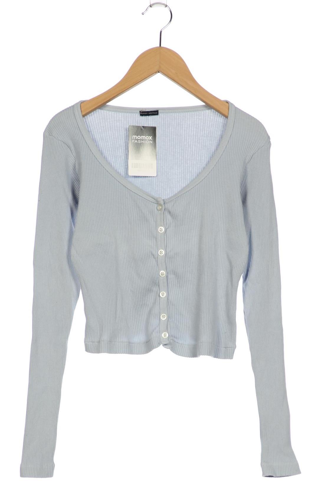 

Brandy Melville Damen Strickjacke, hellblau, Gr. 34