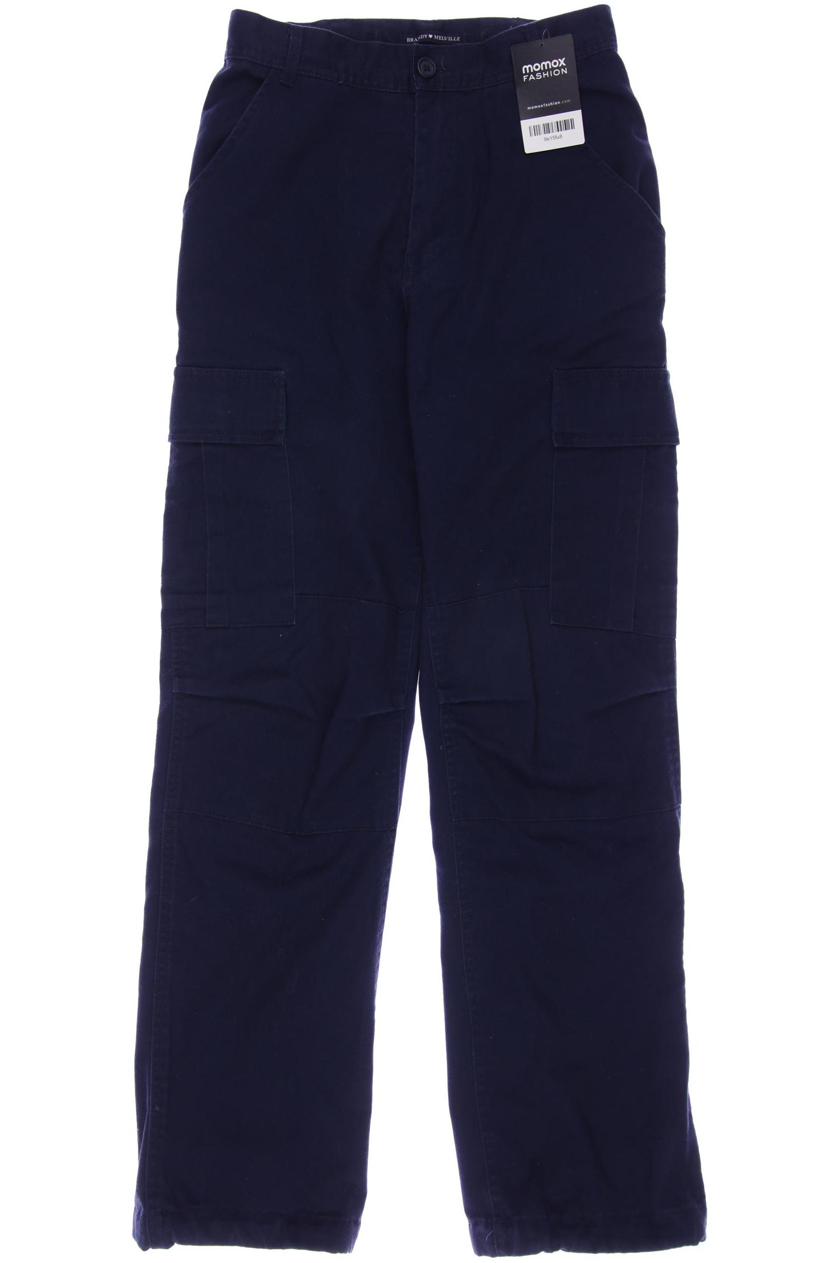 

Brandy Melville Damen Stoffhose, marineblau, Gr. 34