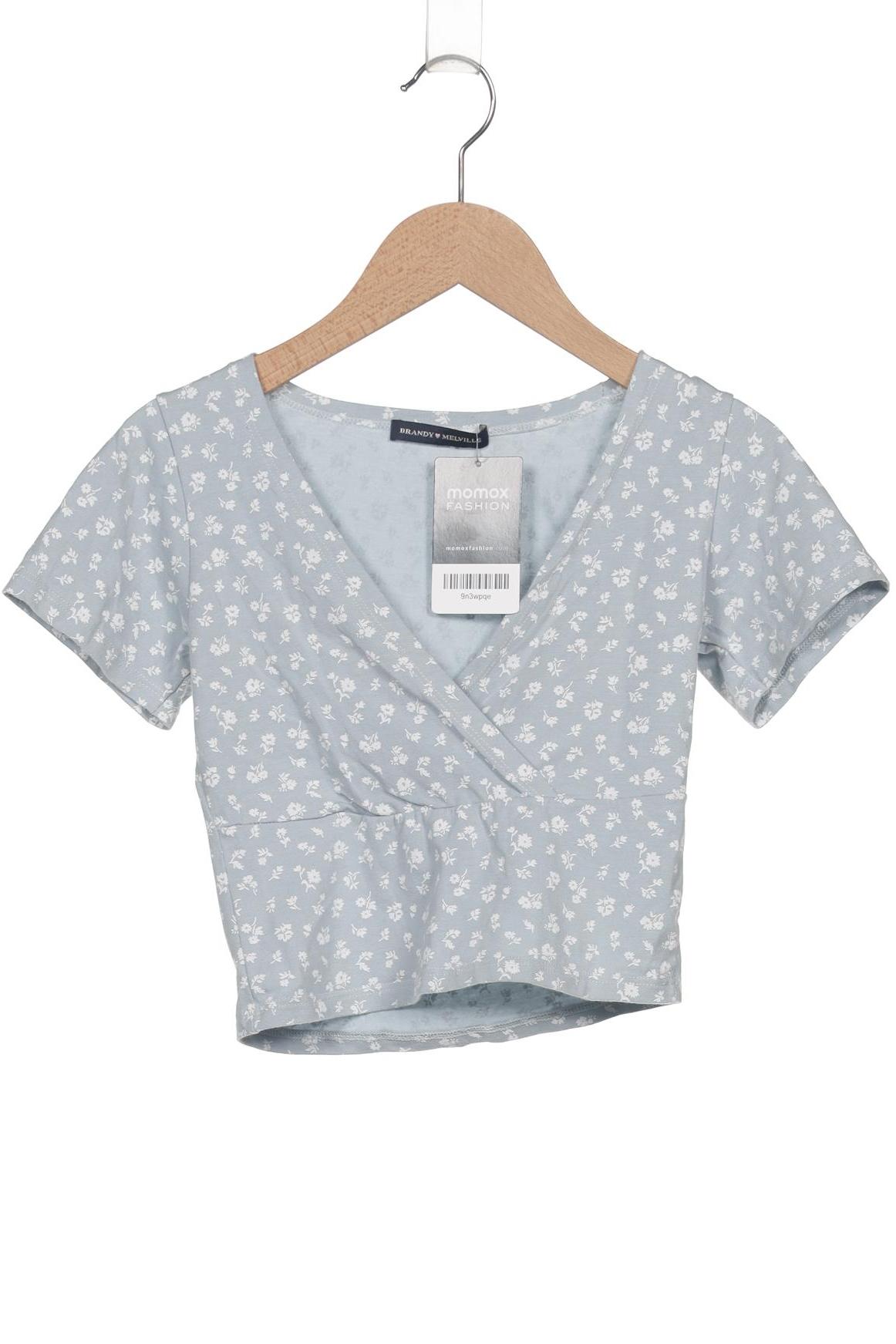 

Brandy Melville Damen T-Shirt, hellblau, Gr. 30
