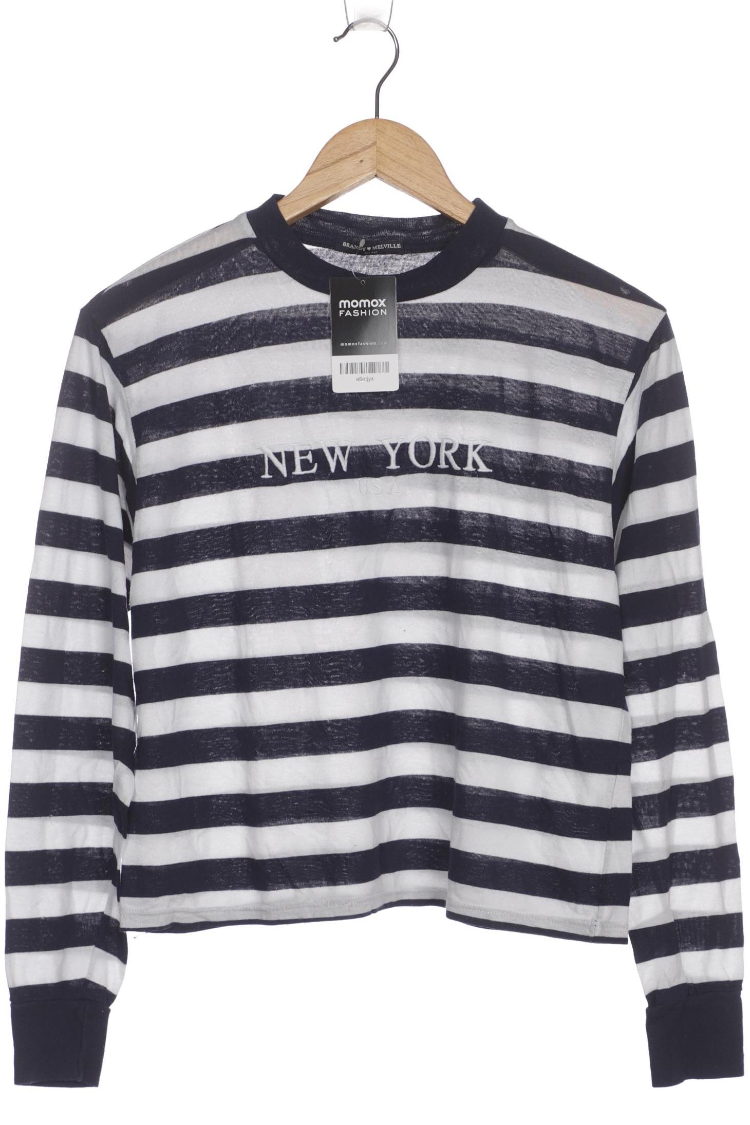 

Brandy Melville Damen Langarmshirt, marineblau, Gr. uni