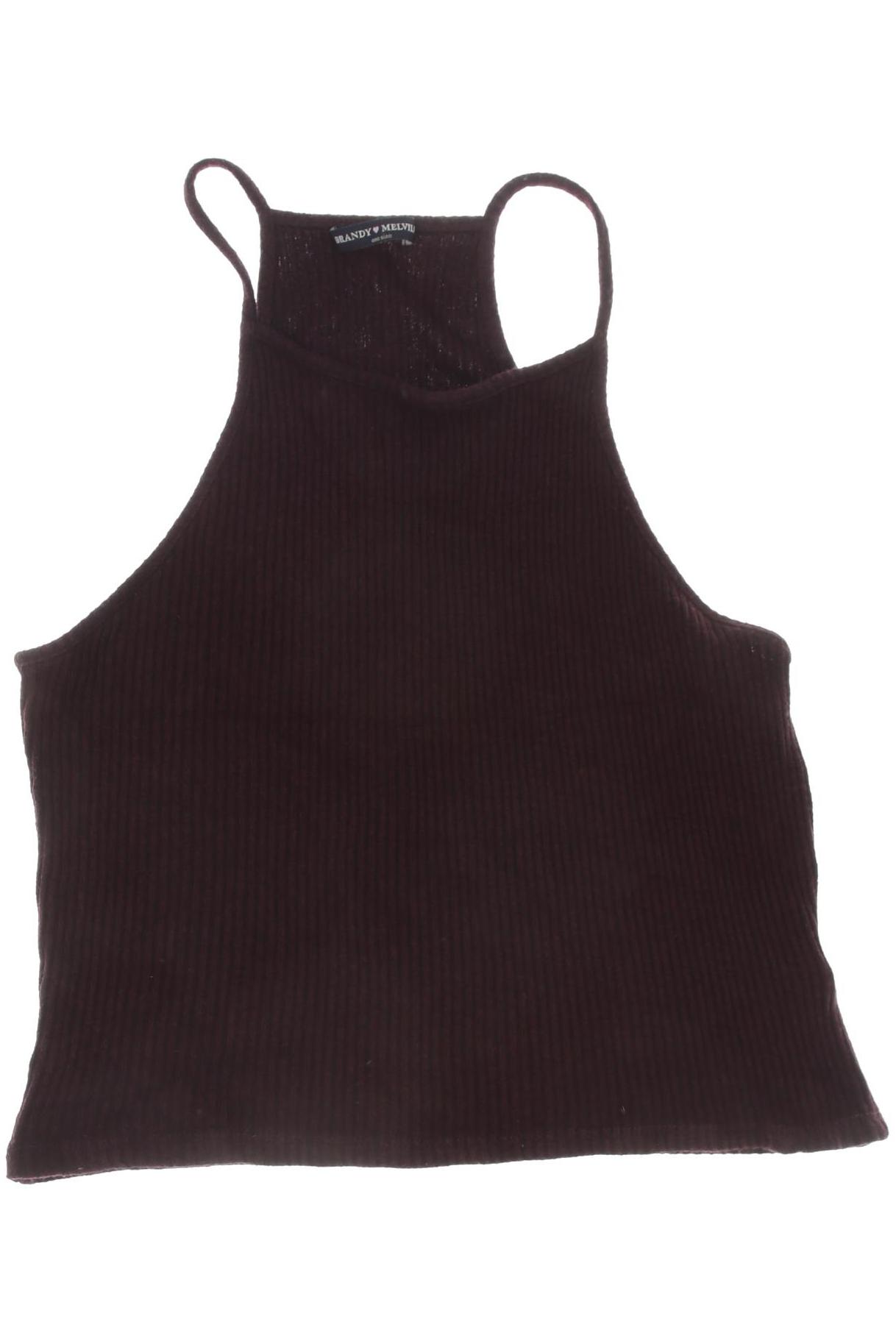 

Brandy Melville Damen Top, bordeaux, Gr. uni