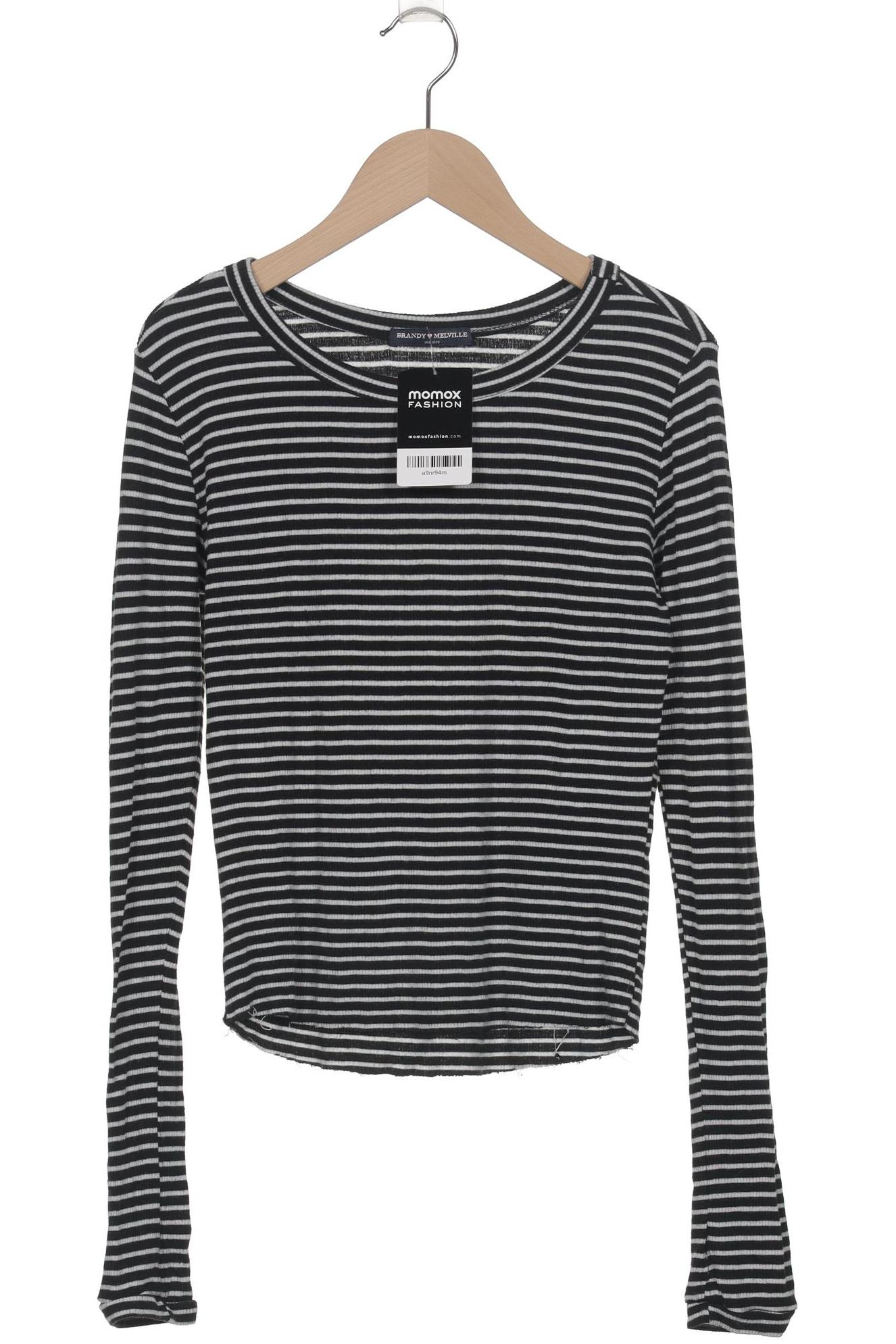 

Brandy Melville Damen Langarmshirt, schwarz, Gr. uni