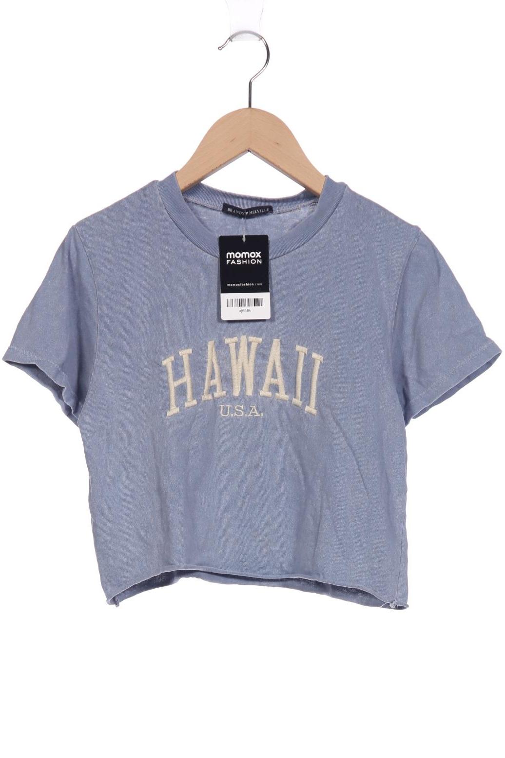 

Brandy Melville Damen T-Shirt, blau, Gr. 36