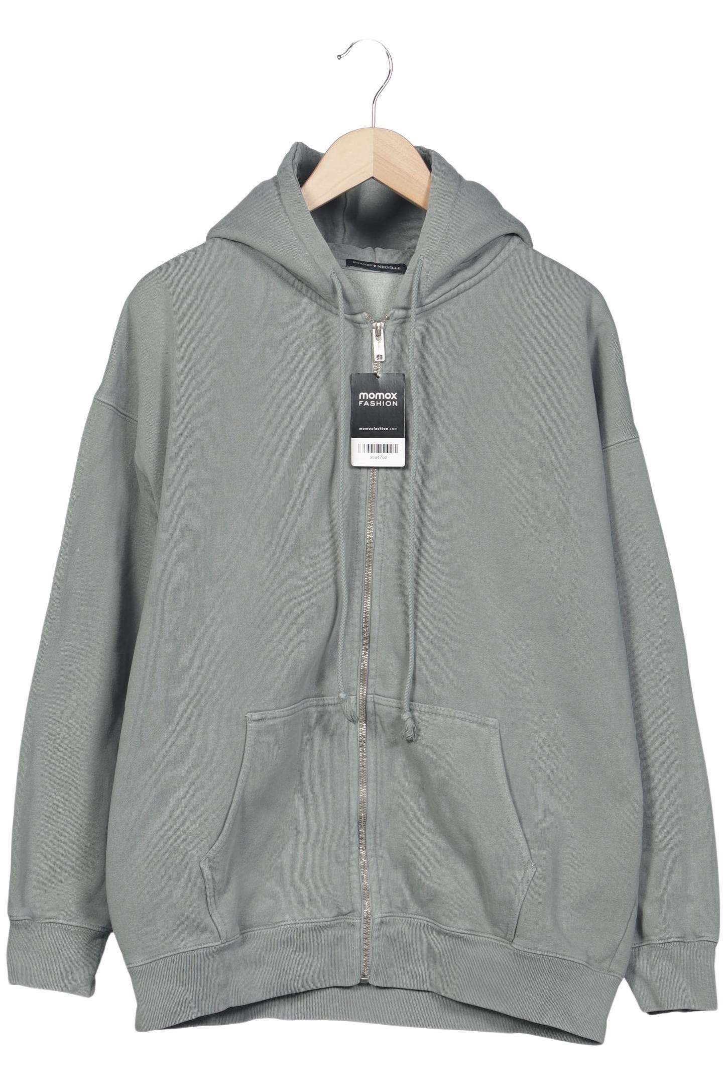 

Brandy Melville Damen Kapuzenpullover, grau, Gr. 46