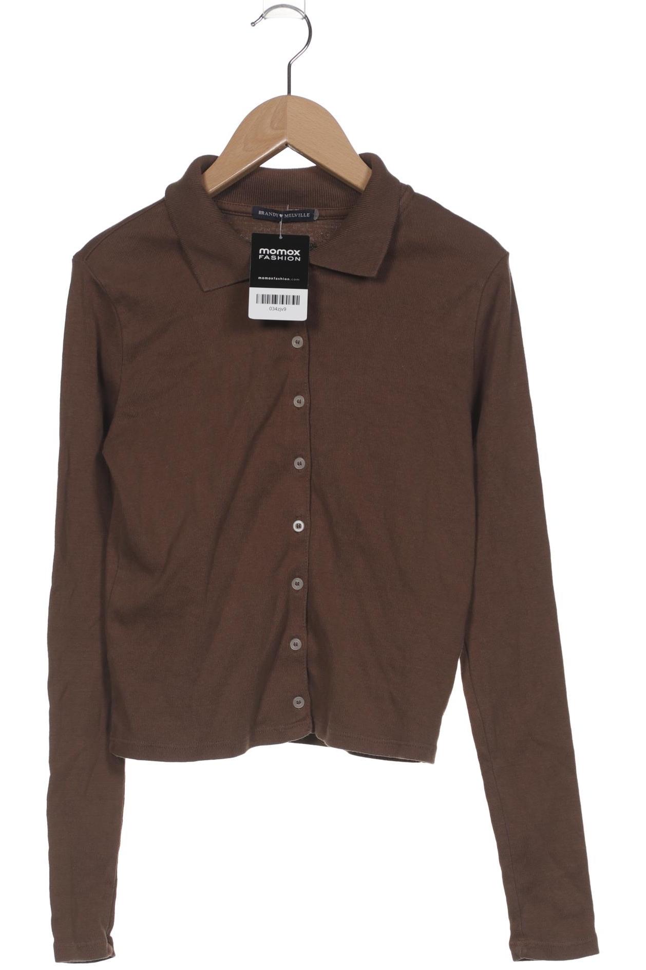

Brandy Melville Damen Strickjacke, braun, Gr. 36