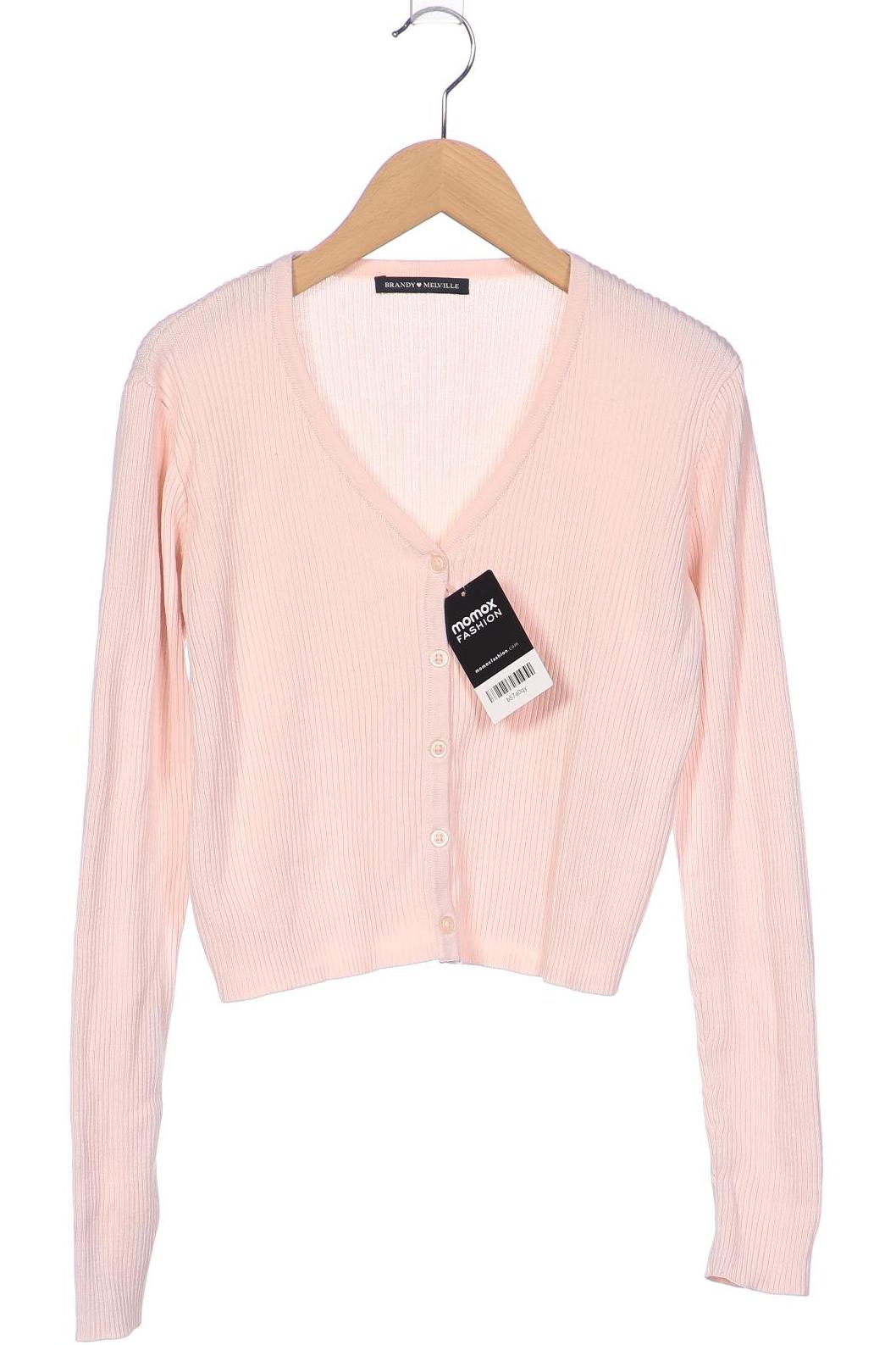 

Brandy Melville Damen Strickjacke, pink, Gr. 38