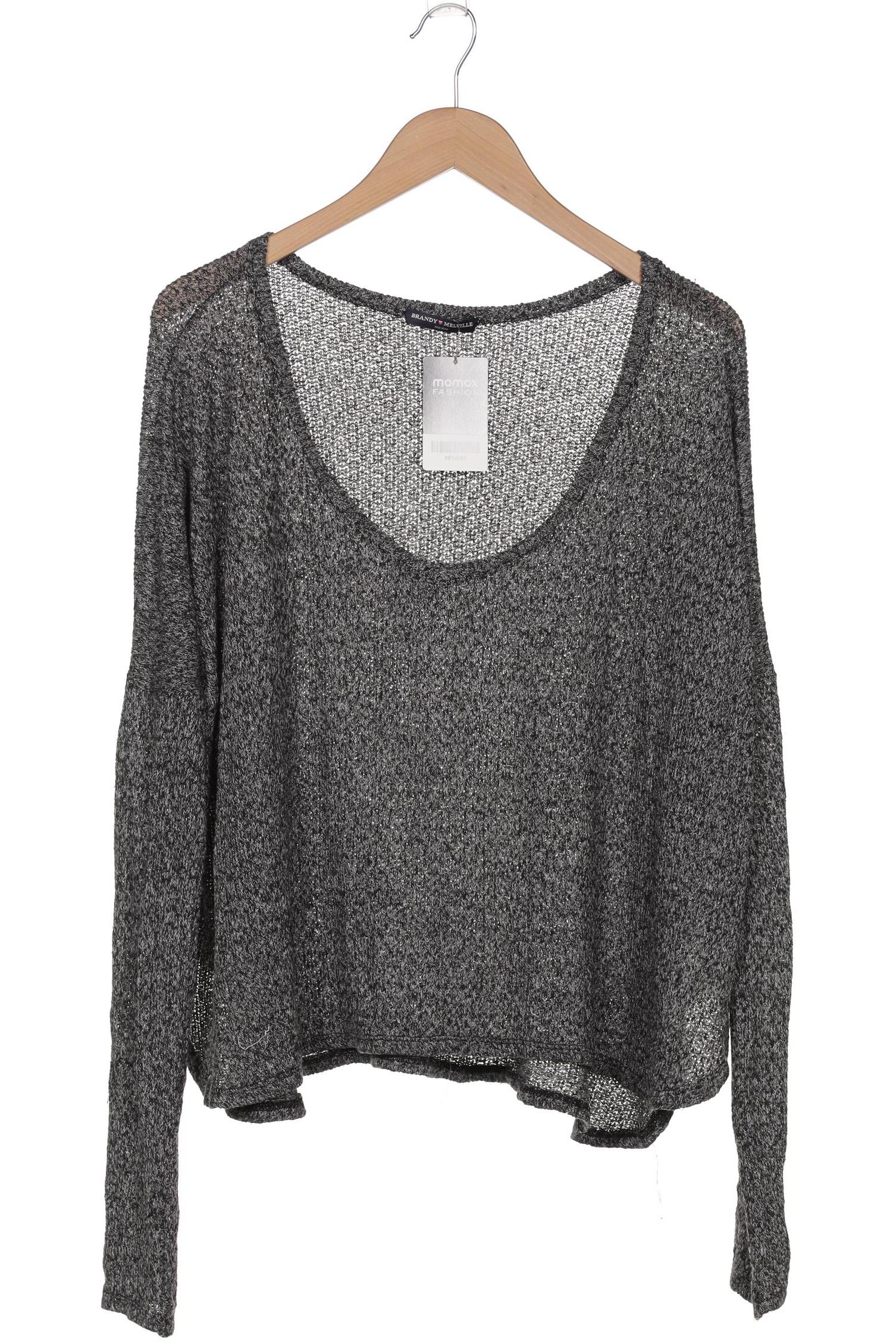 

Brandy Melville Damen Pullover, grau, Gr. uni