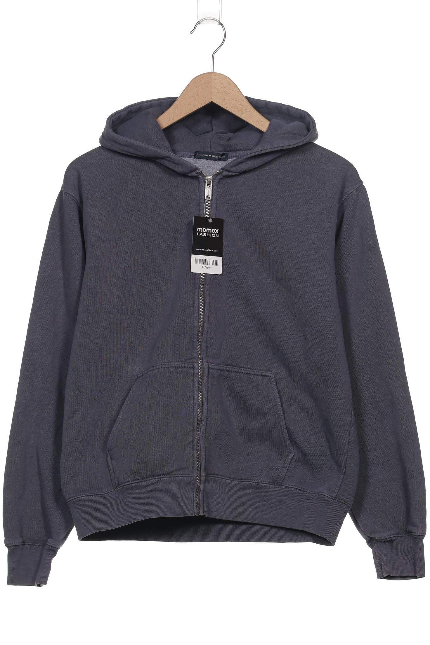 

Brandy Melville Damen Kapuzenpullover, grau, Gr. 46