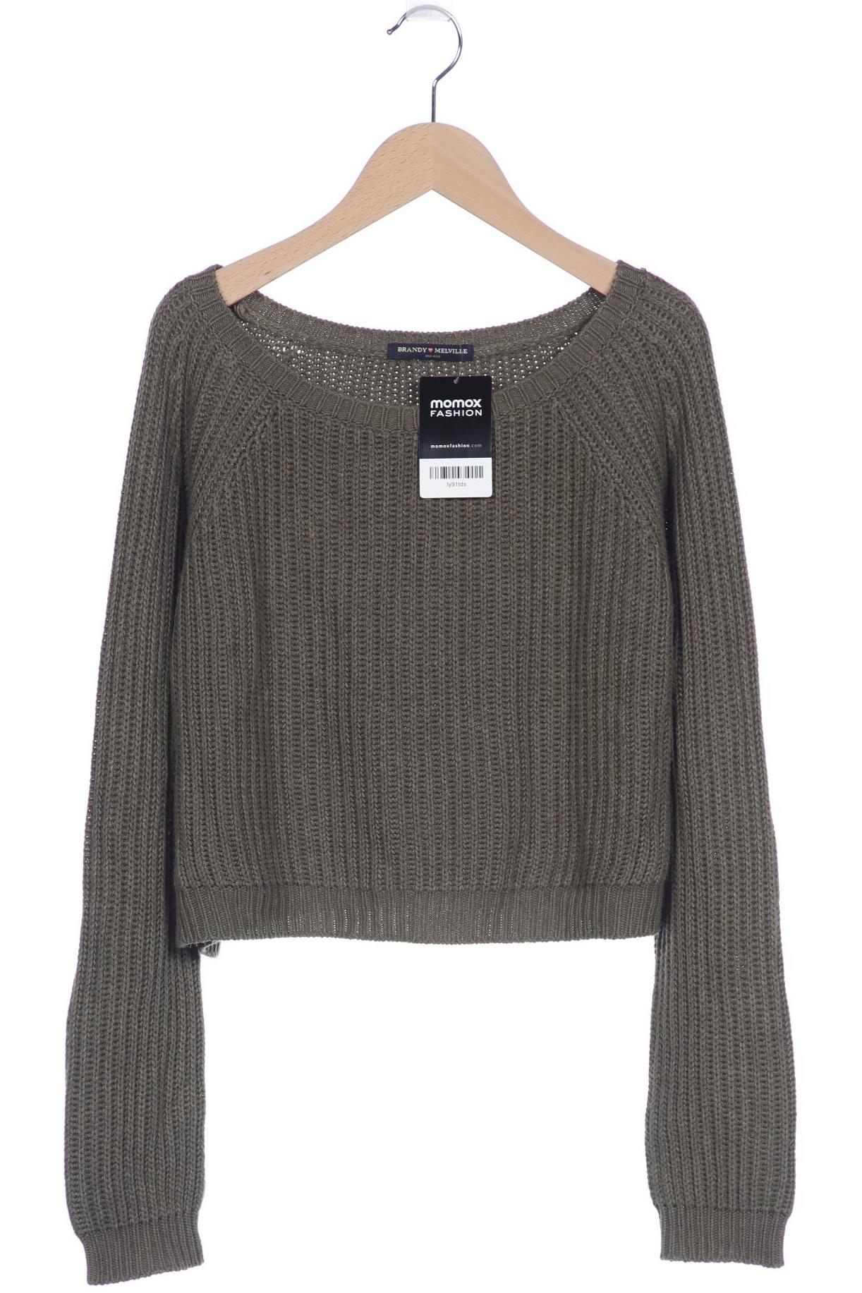 

Brandy Melville Damen Pullover, grün, Gr. uni