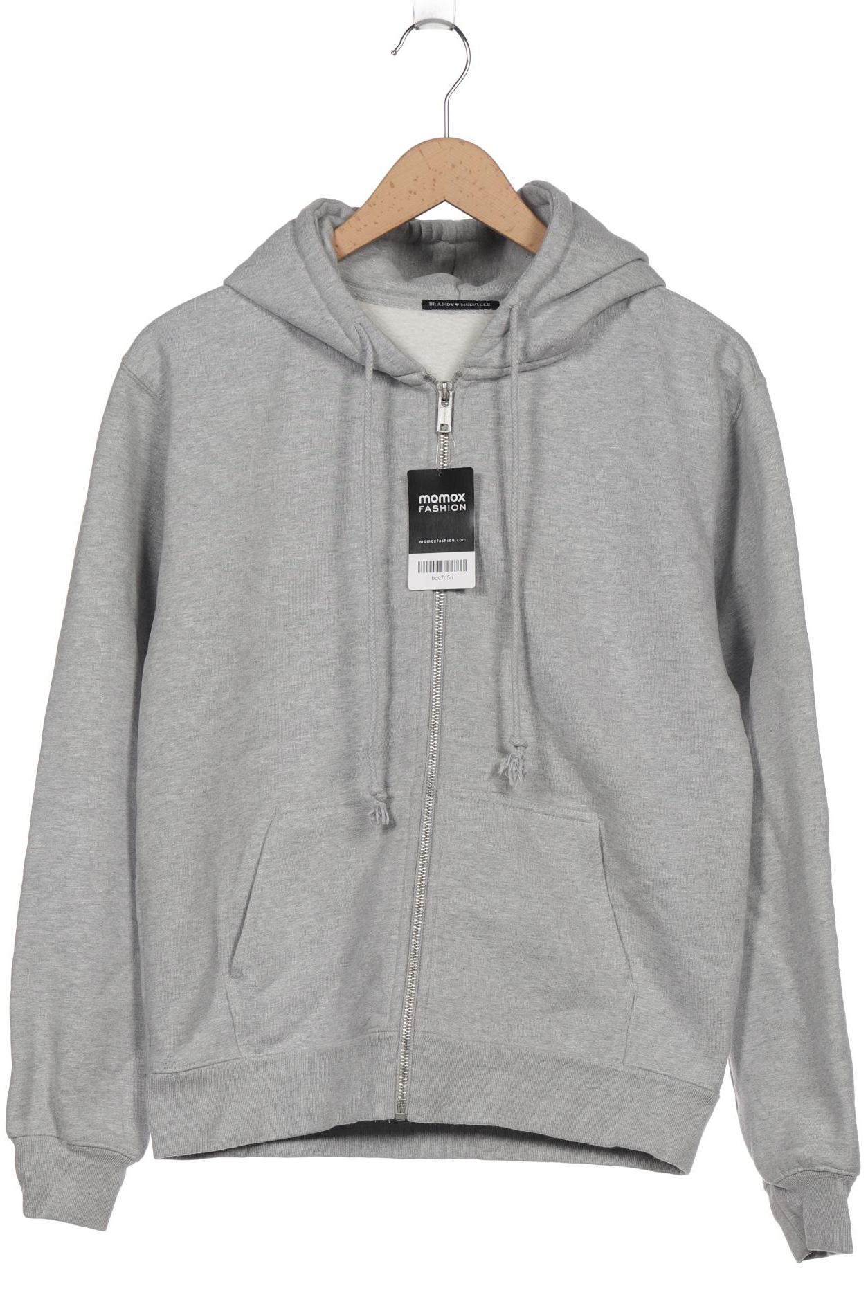 

Brandy Melville Damen Kapuzenpullover, grau, Gr. 42