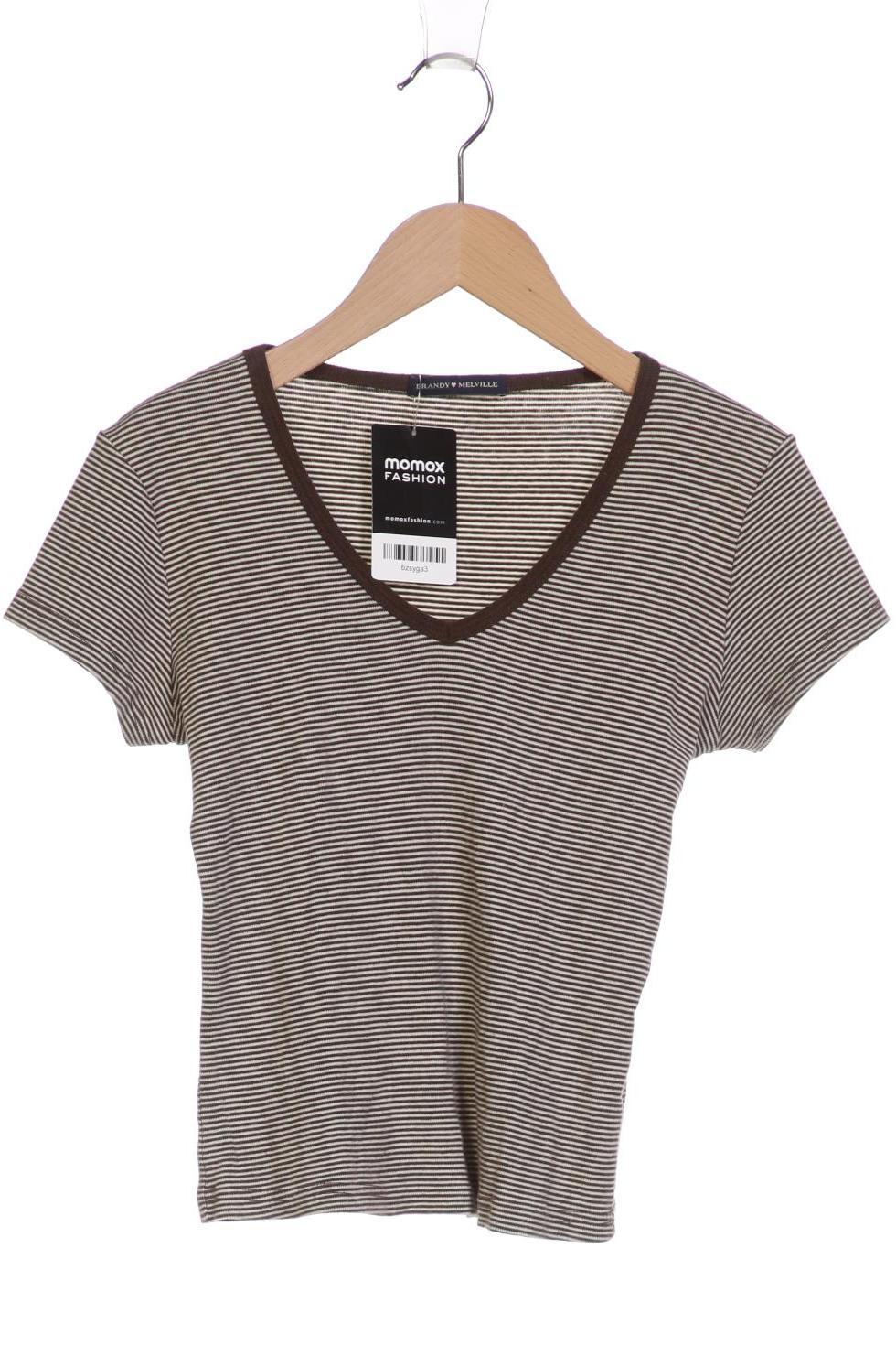 

Brandy Melville Damen T-Shirt, braun, Gr. 30