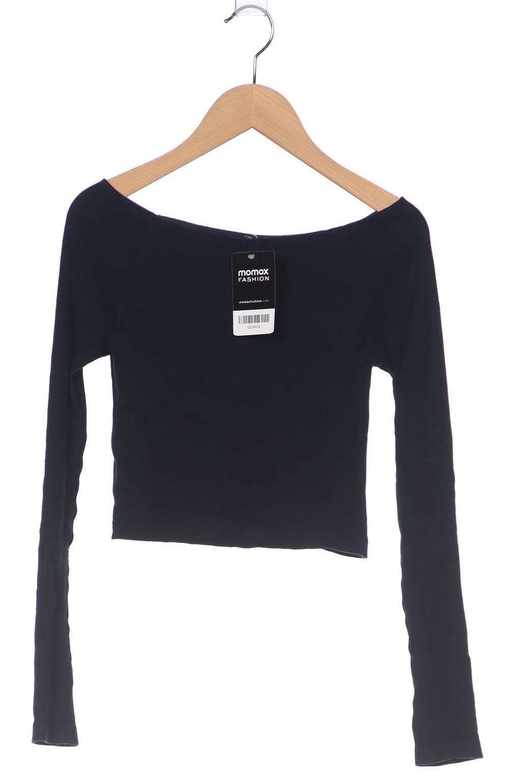 

Brandy Melville Damen Langarmshirt, marineblau, Gr. 34