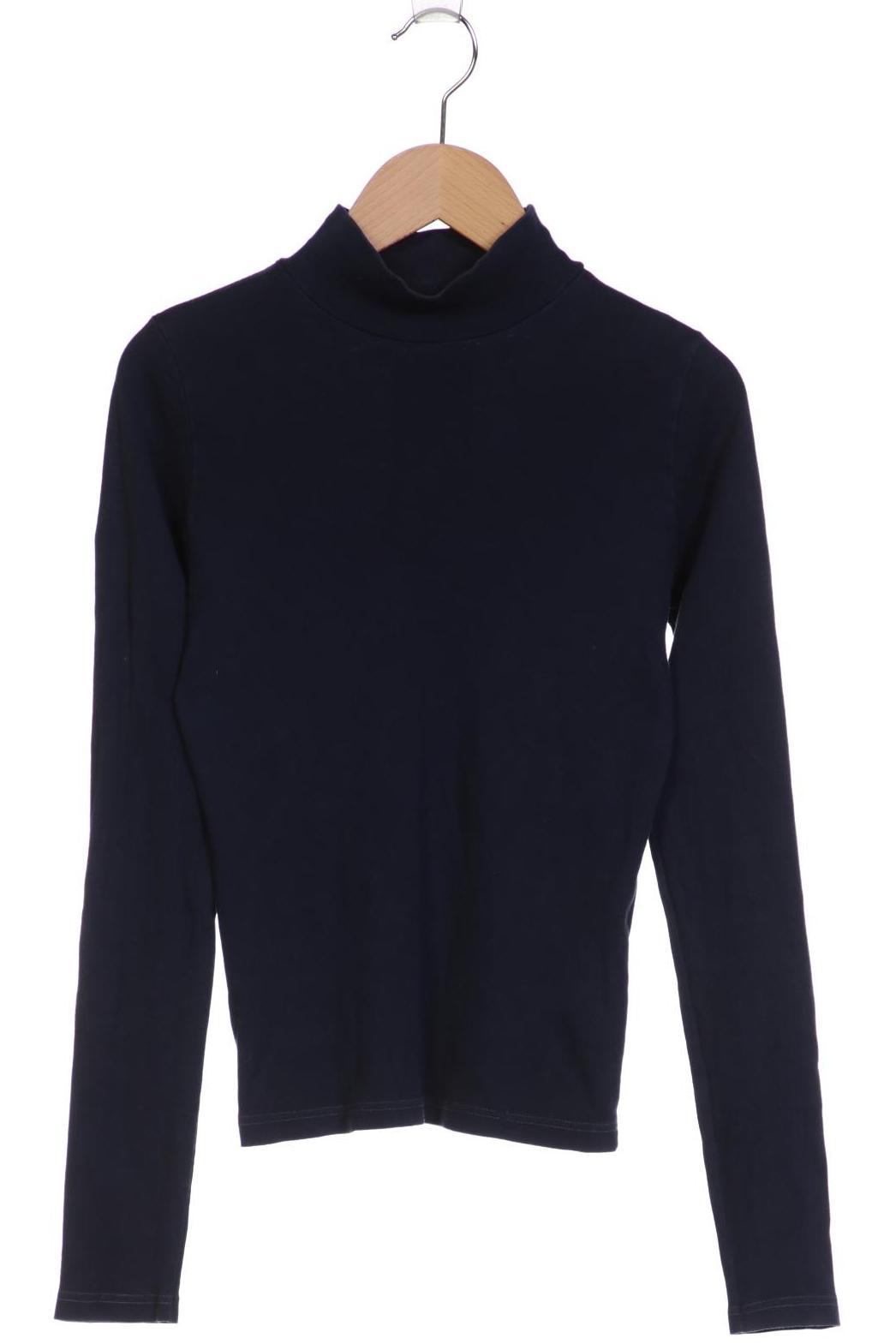 

Brandy Melville Damen Langarmshirt, marineblau, Gr. 34