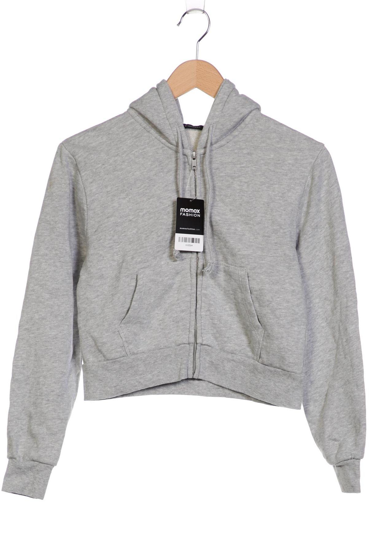 

Brandy Melville Damen Kapuzenpullover, grau, Gr. 36