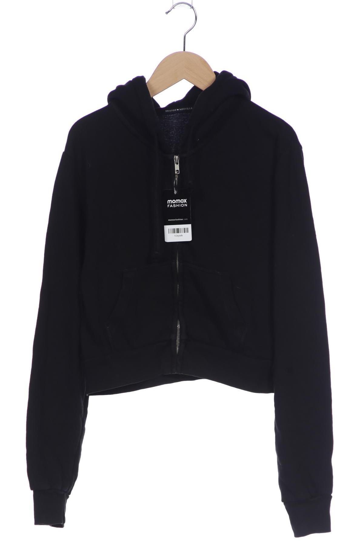 

Brandy Melville Damen Kapuzenpullover, schwarz, Gr. 36