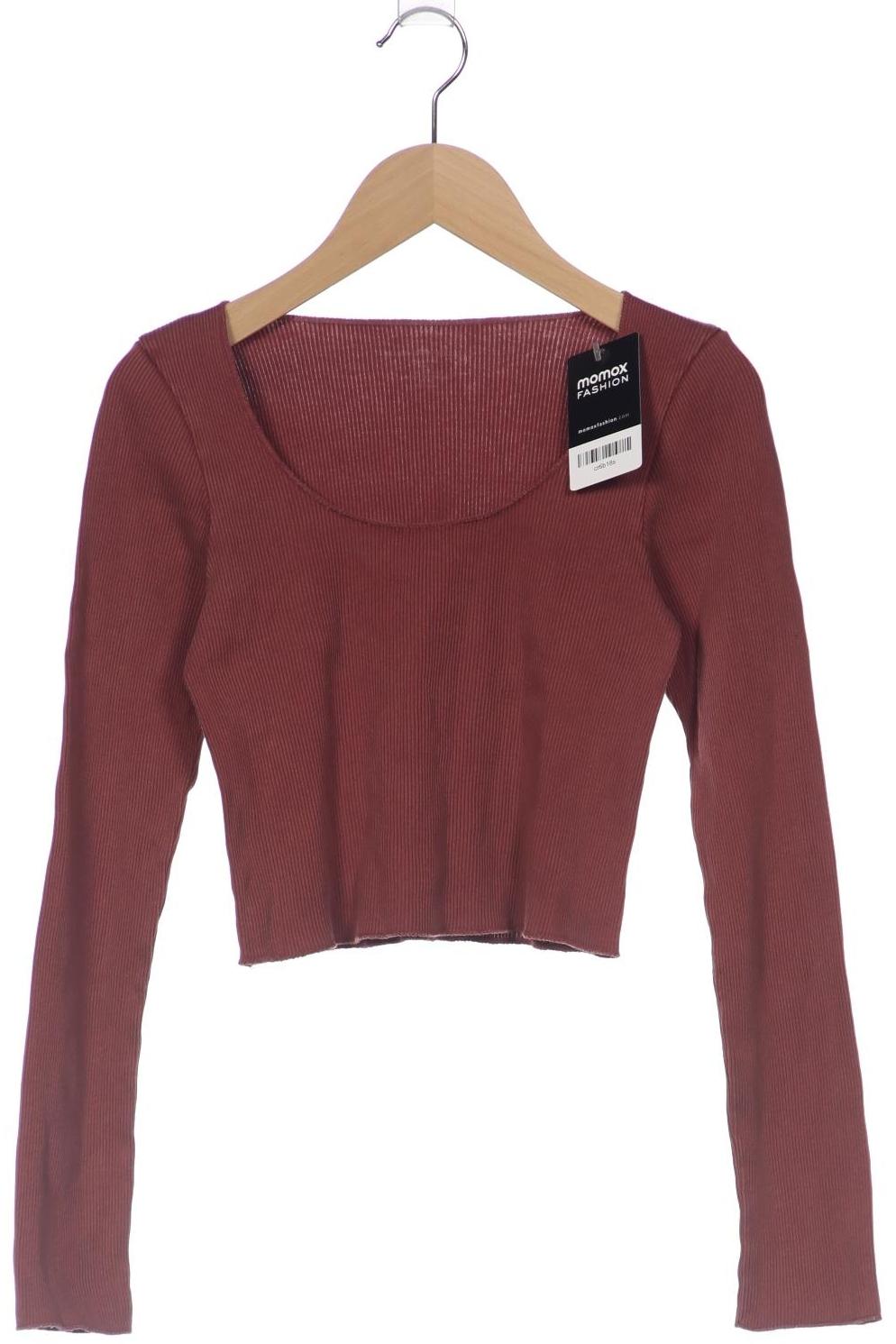 

Brandy Melville Damen Langarmshirt, braun, Gr. 34