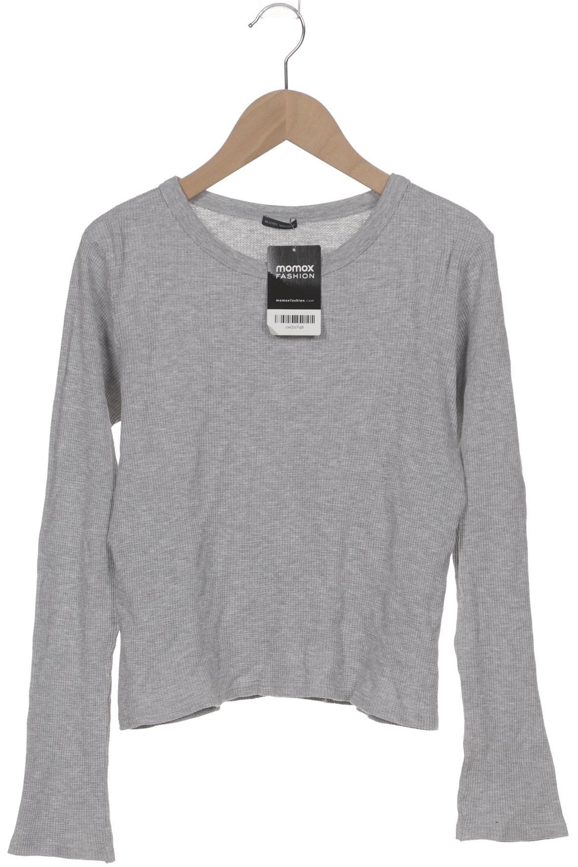 

Brandy Melville Damen Langarmshirt, grau, Gr. 38
