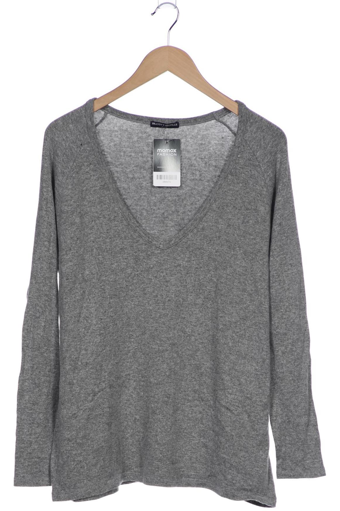 

Brandy Melville Damen Pullover, grau, Gr. 48
