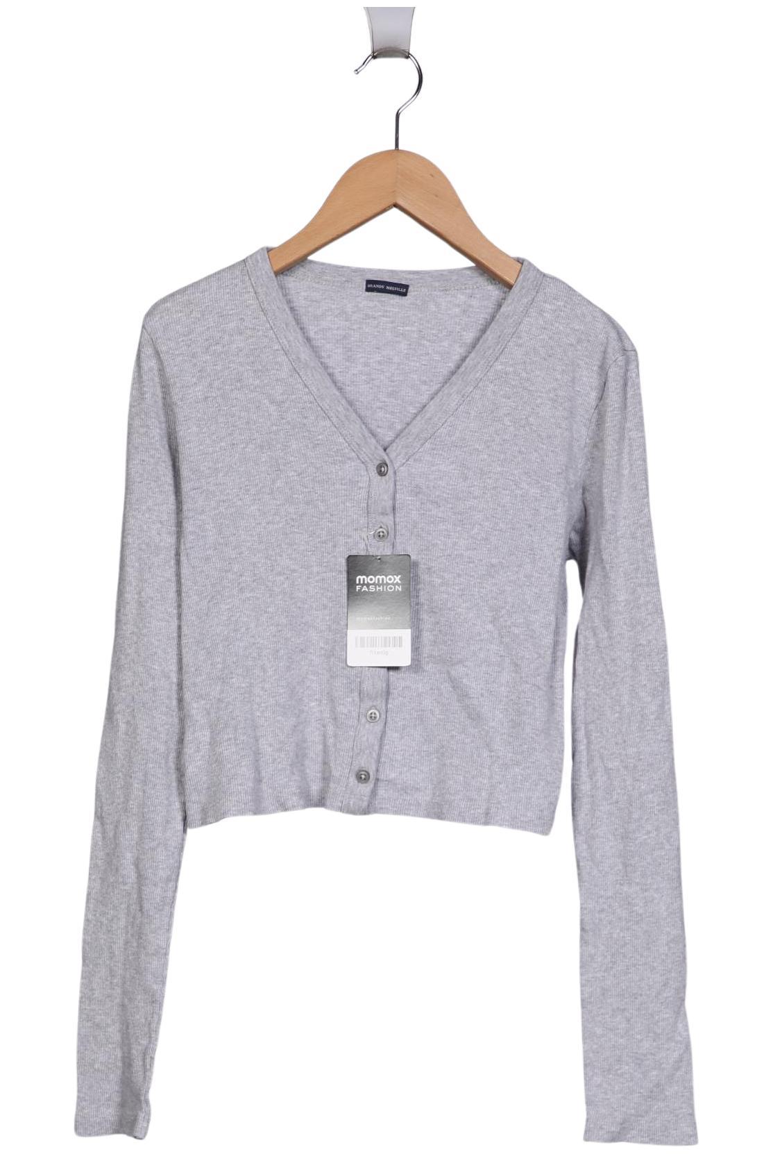 

Brandy Melville Damen Strickjacke, grau, Gr. 36