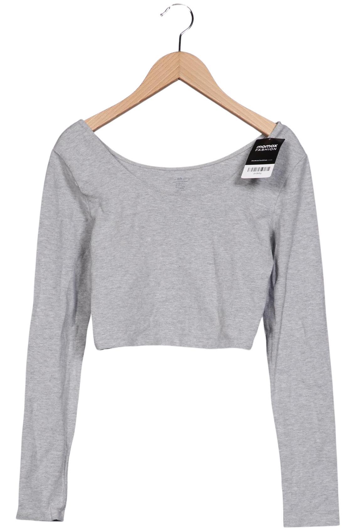 

Brandy Melville Damen Langarmshirt, grau, Gr. 34