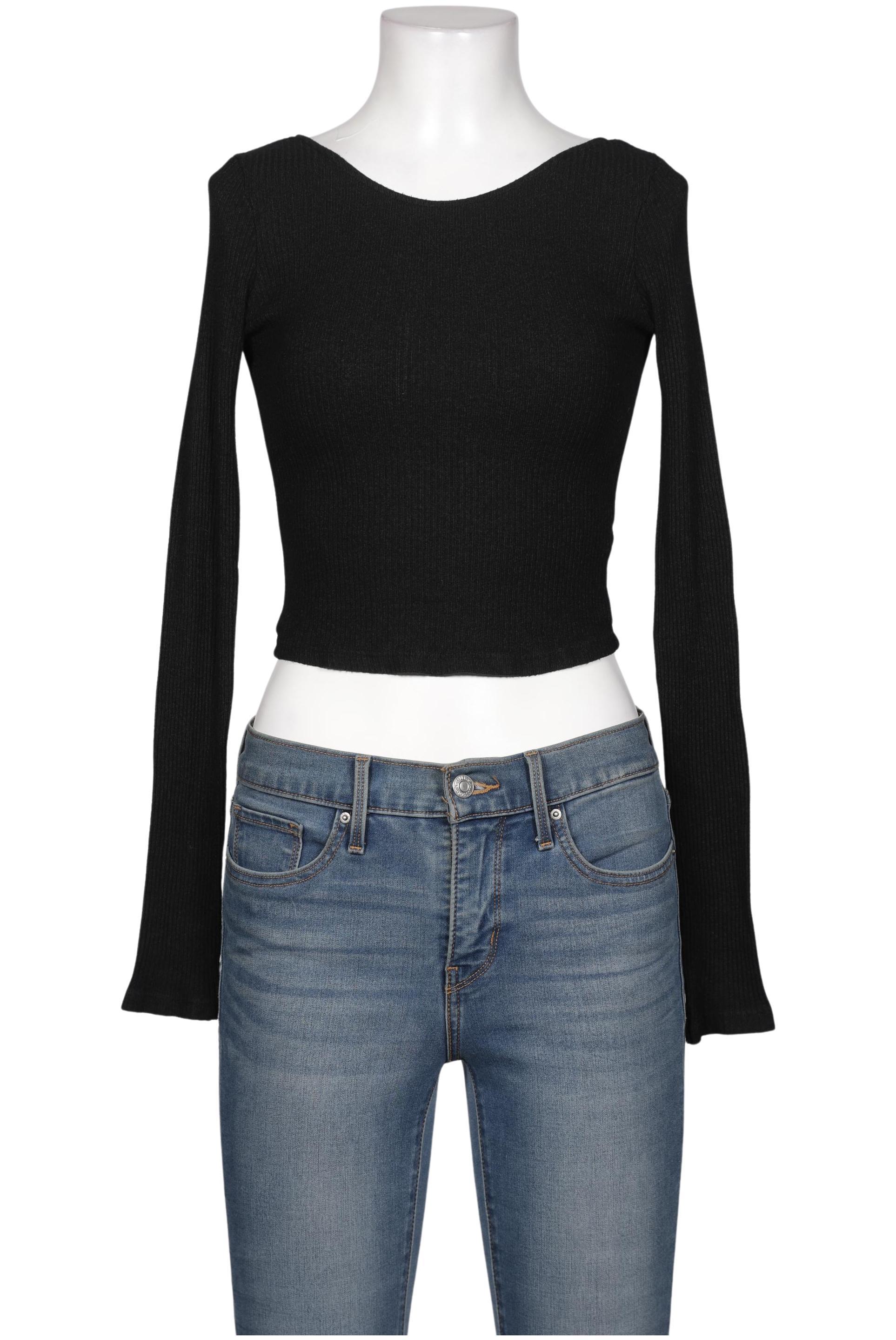 

Brandy Melville Damen Langarmshirt, schwarz, Gr. uni