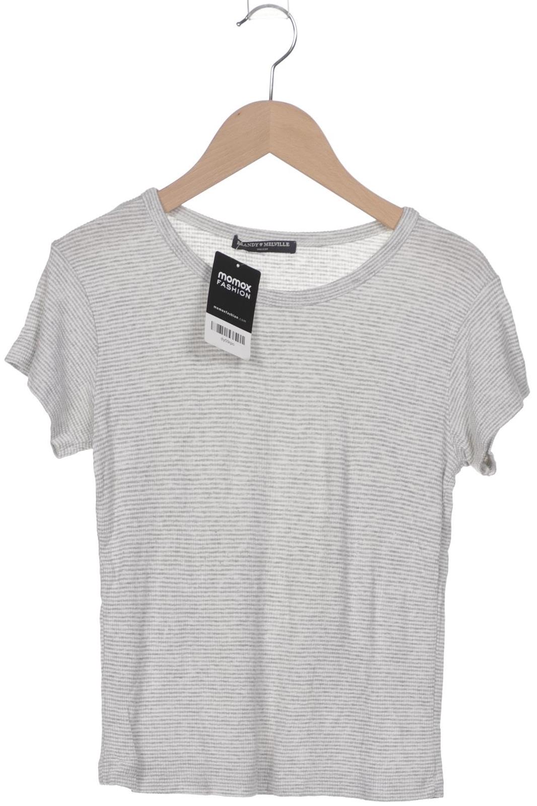 

Brandy Melville Damen T-Shirt, grau, Gr. uni