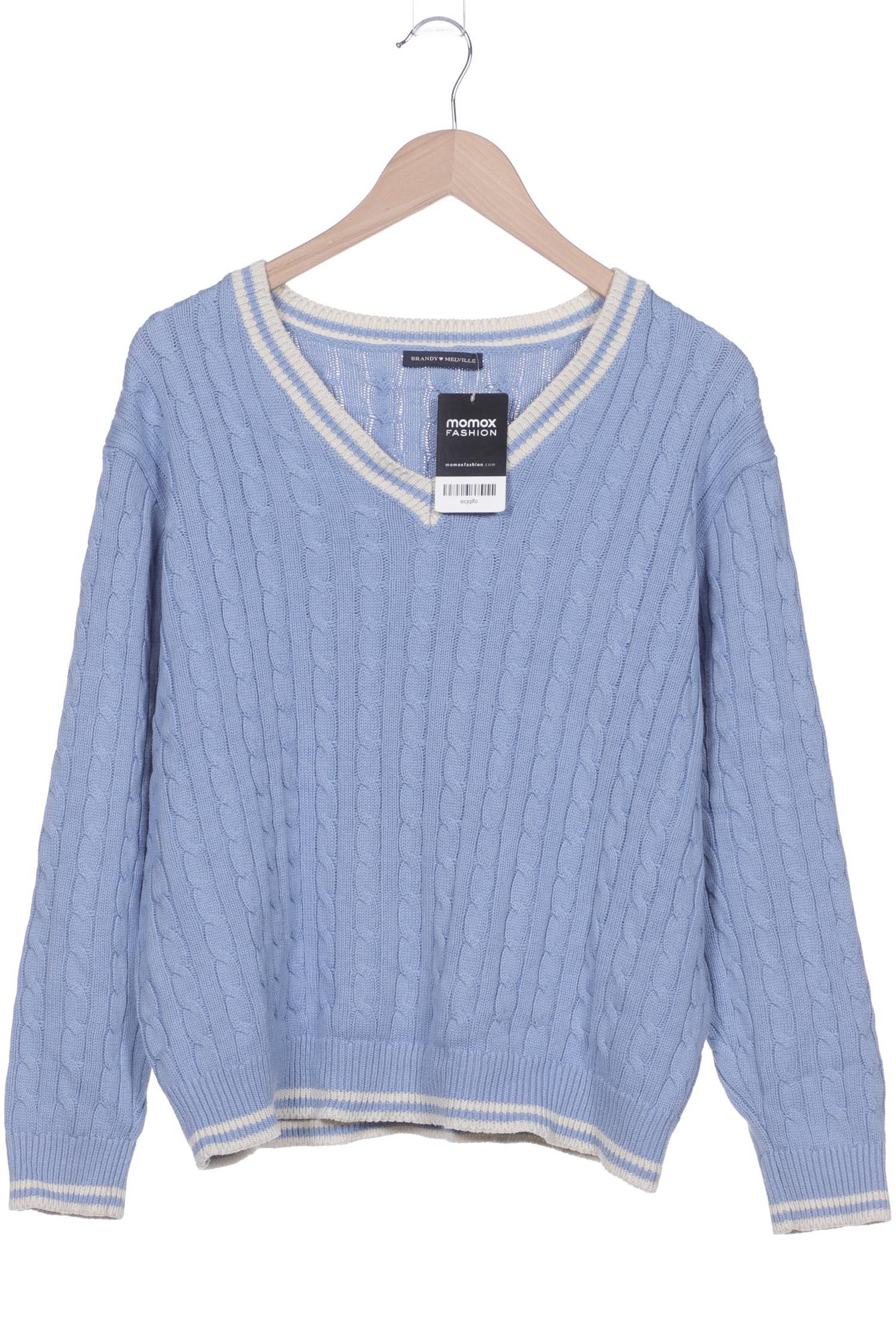 

Brandy Melville Damen Pullover, blau, Gr. 46