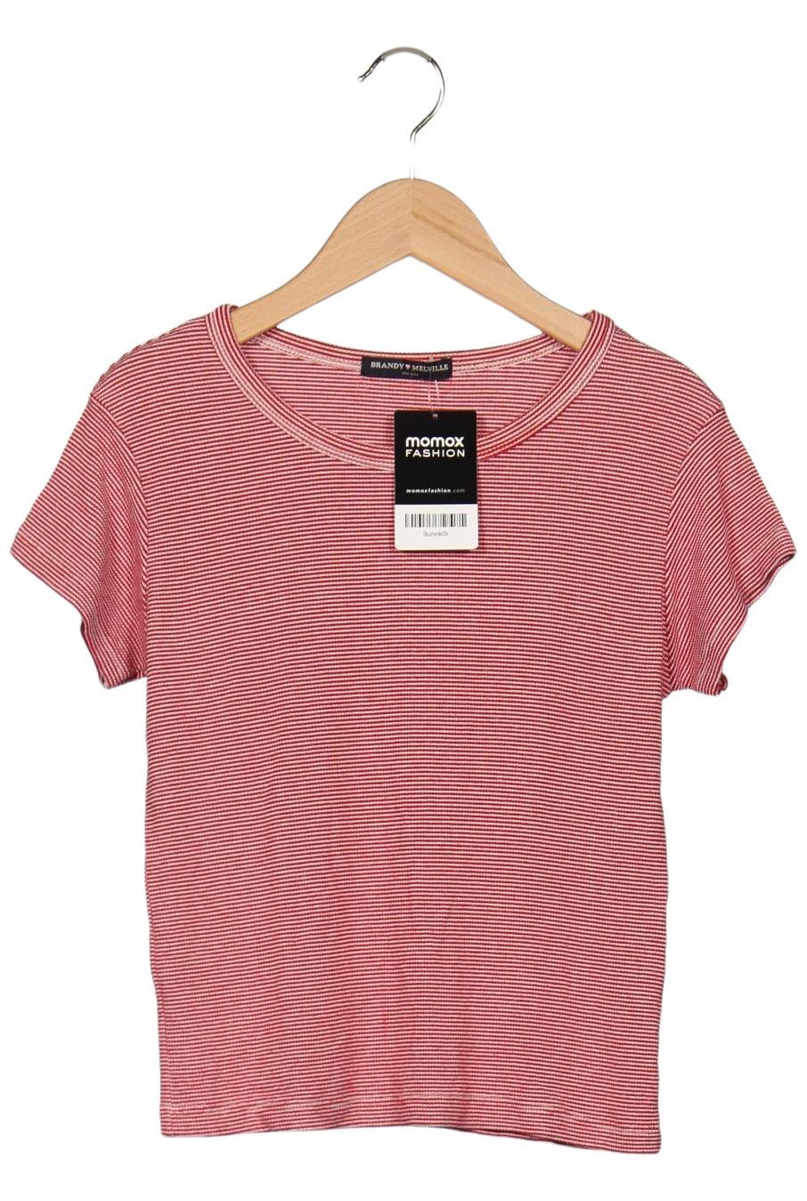 

Brandy Melville Damen T-Shirt, rot, Gr. uni