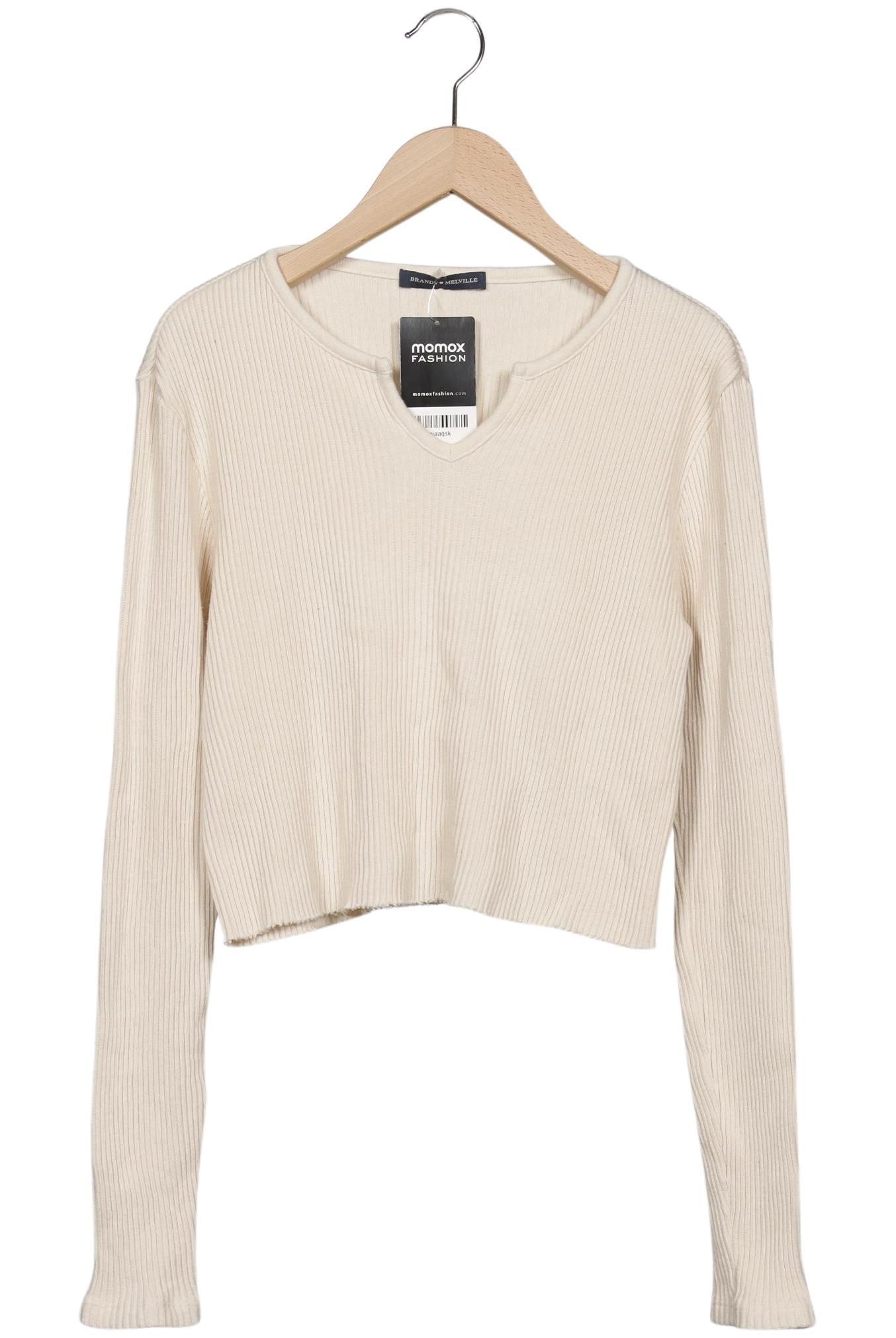 

Brandy Melville Damen Pullover, cremeweiß, Gr. 34