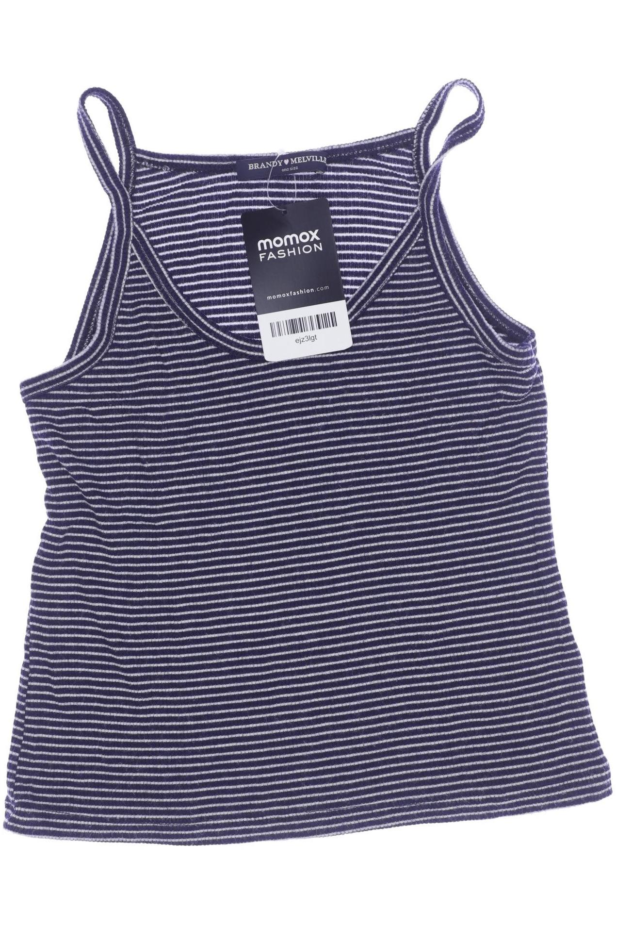 

Brandy Melville Damen Top, marineblau, Gr. uni