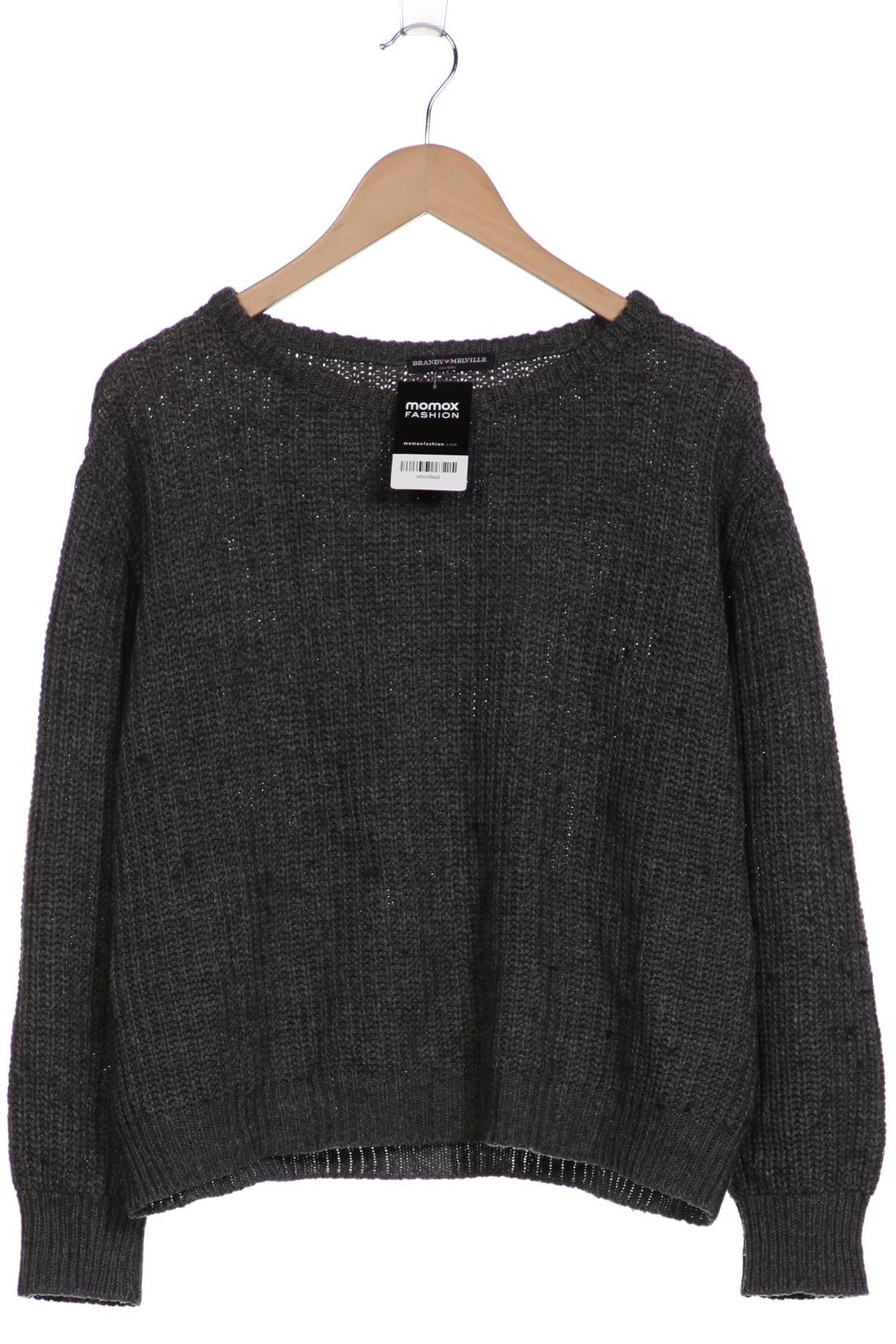 

Brandy Melville Damen Pullover, grau, Gr. uni