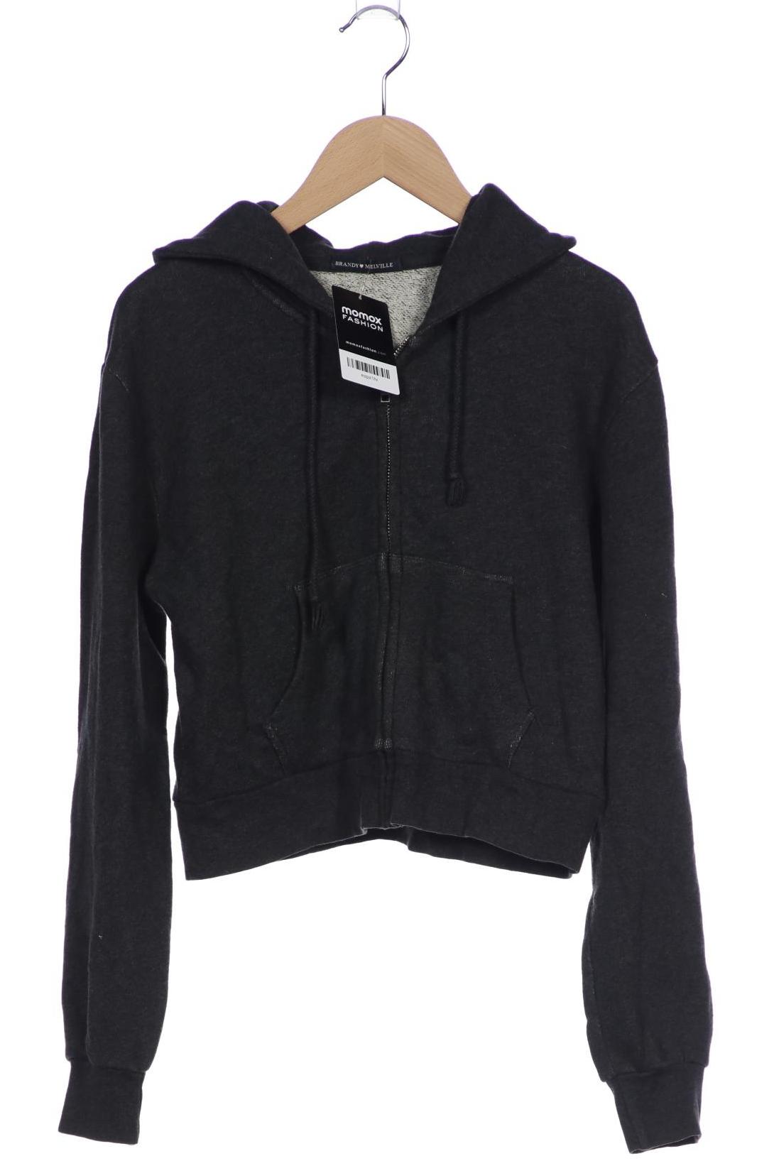 

Brandy Melville Damen Kapuzenpullover, grau, Gr. 38