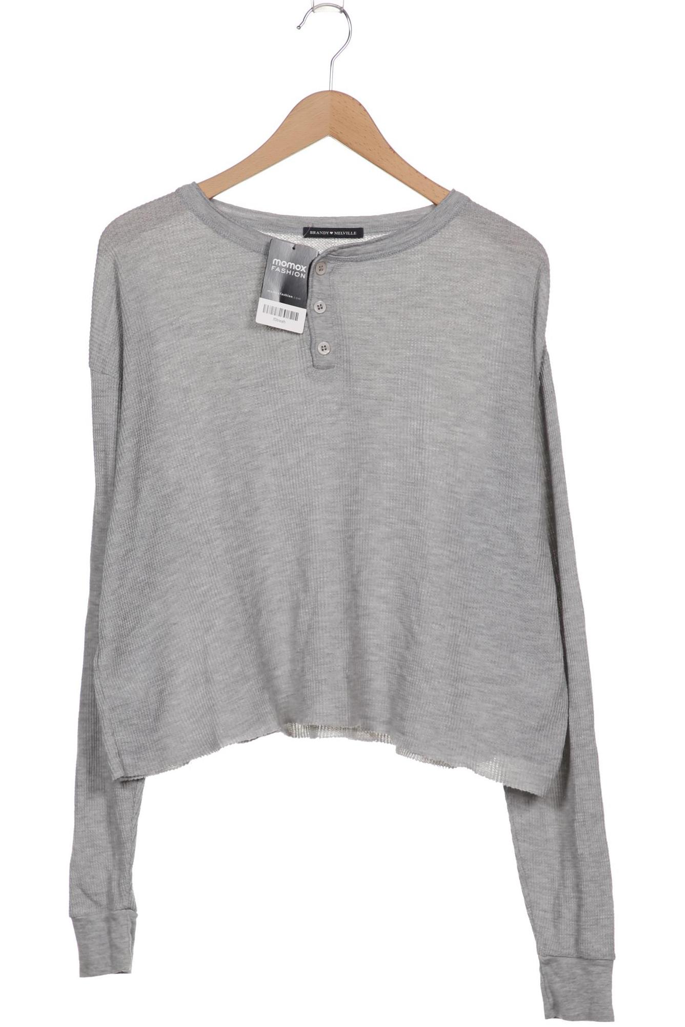 

Brandy Melville Damen Langarmshirt, grau